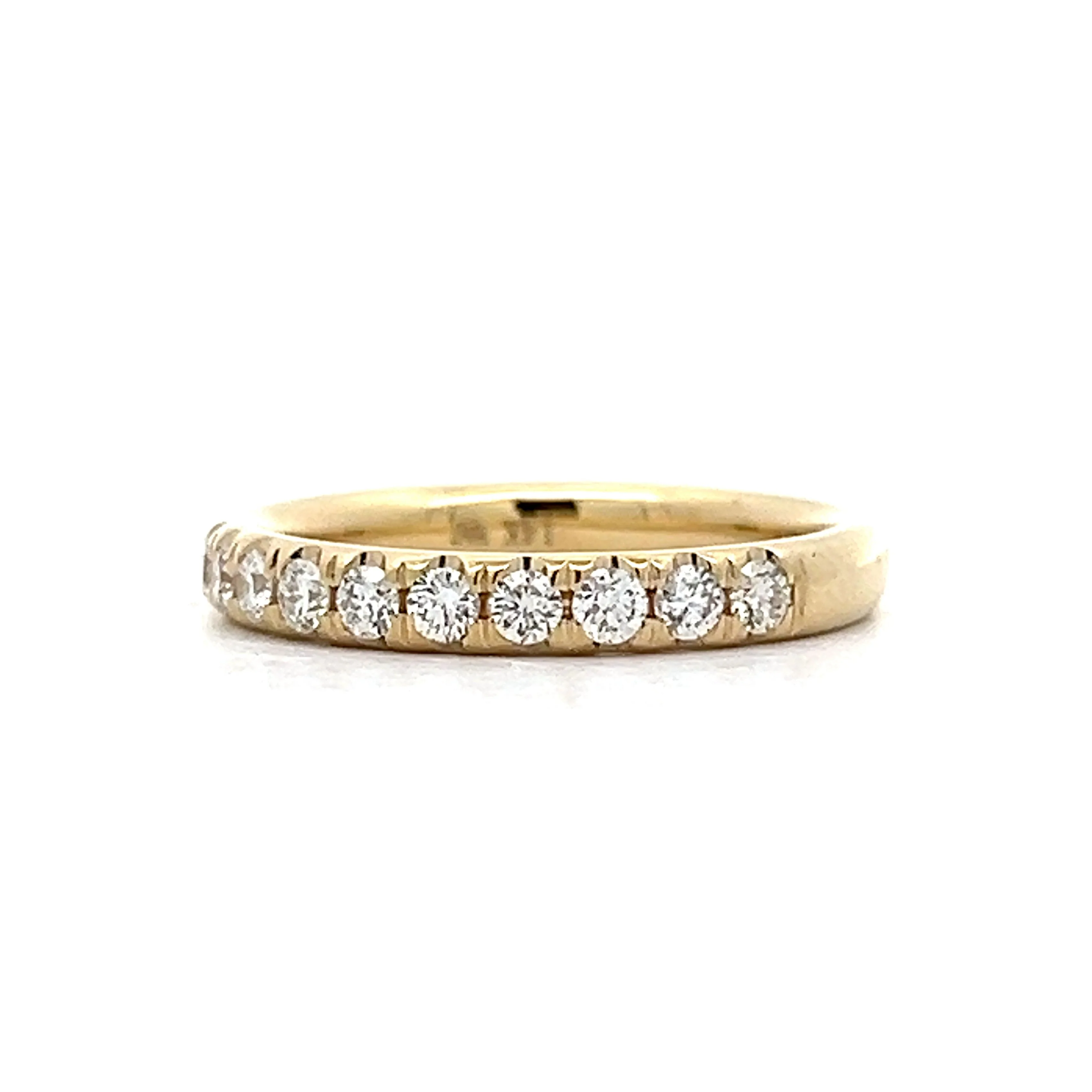 .51 Carat Diamond Wedding Band in Yellow Gold - Image 2