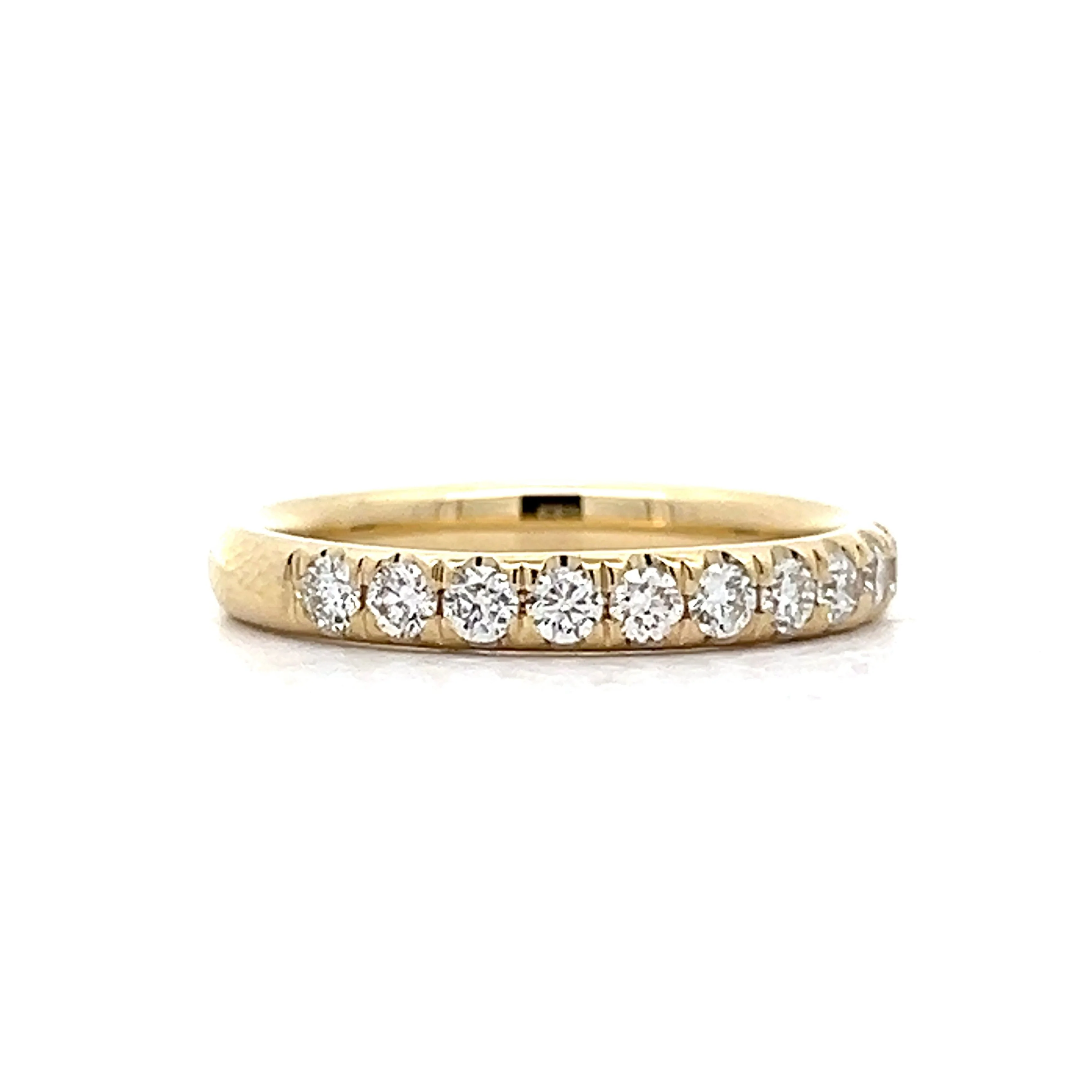 .51 Carat Diamond Wedding Band in Yellow Gold - Image 3