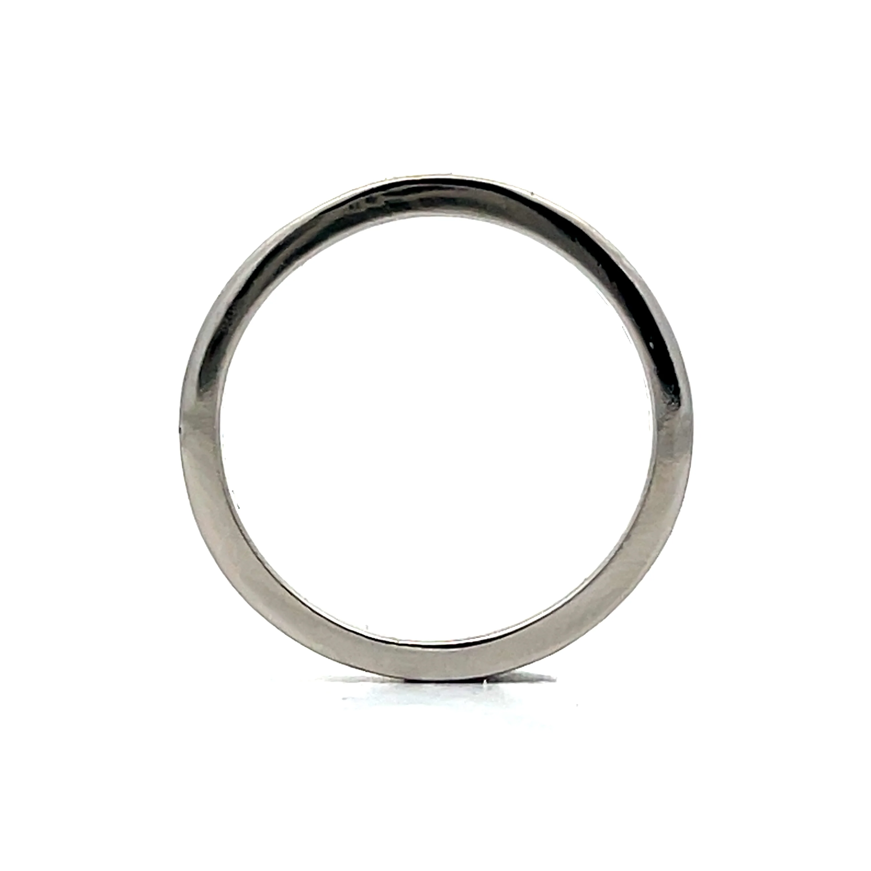 .55 Half Eternity Diamond Wedding Band in Platinum - Image 4