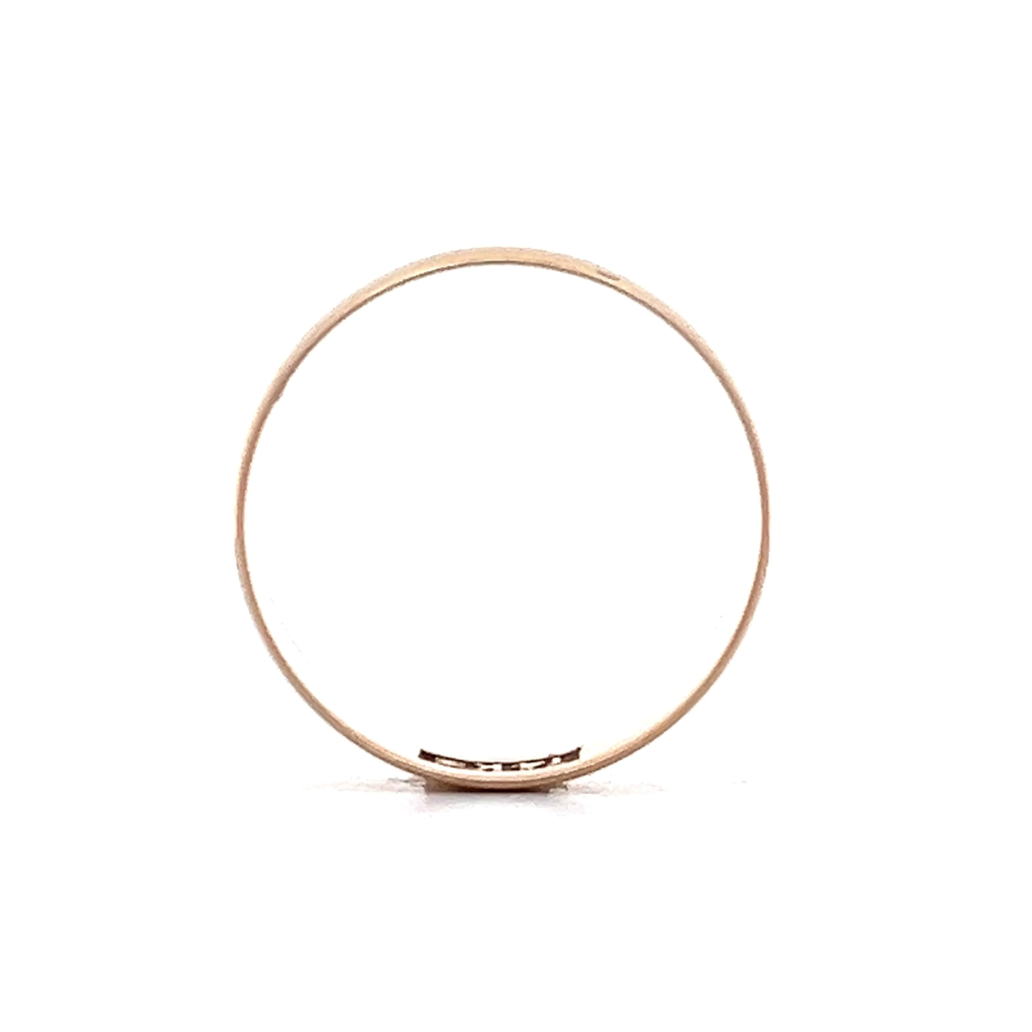 5mm Antique Victorian Band in 14k Rose Gold - Image 4