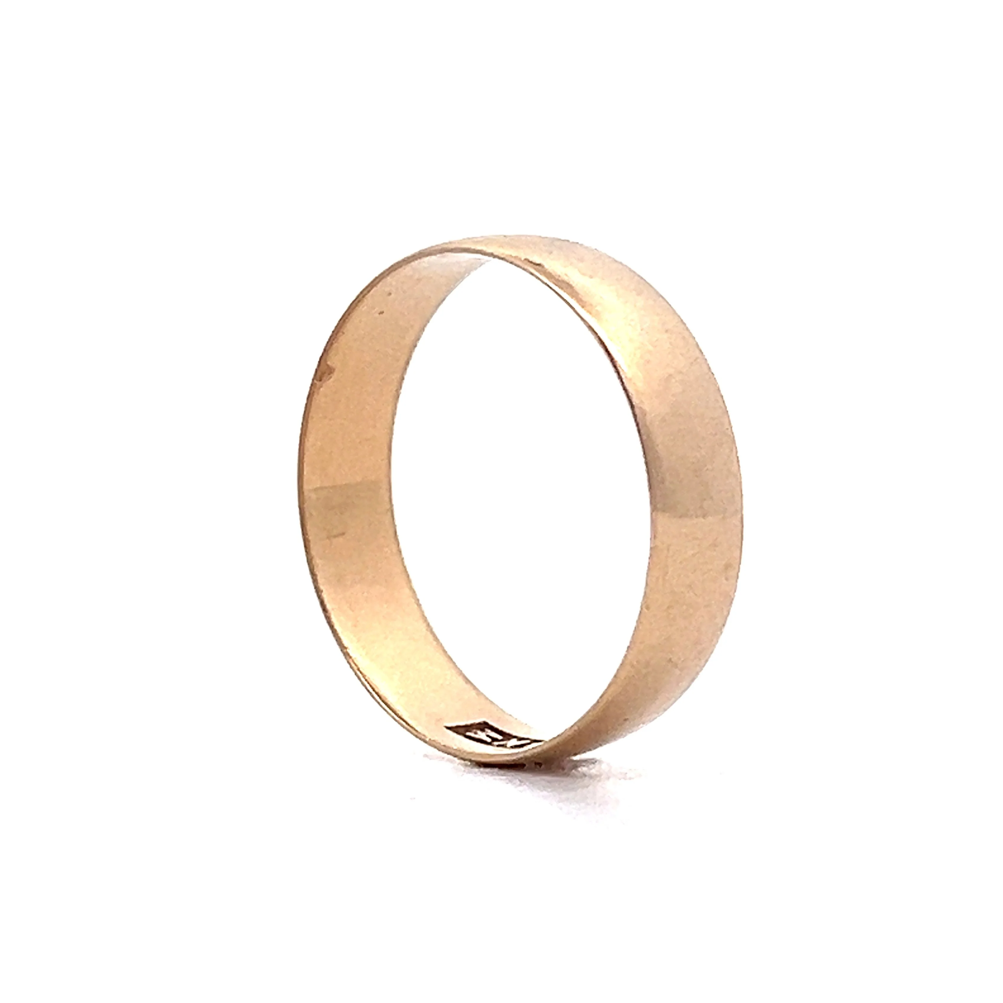 5mm Antique Victorian Band in 14k Rose Gold - Image 5