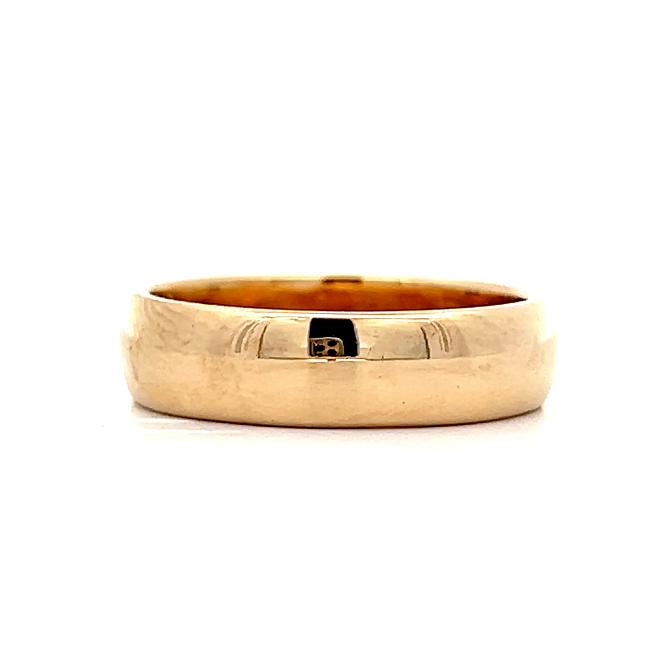 5mm European Style Wedding Band in 14k - Image 3