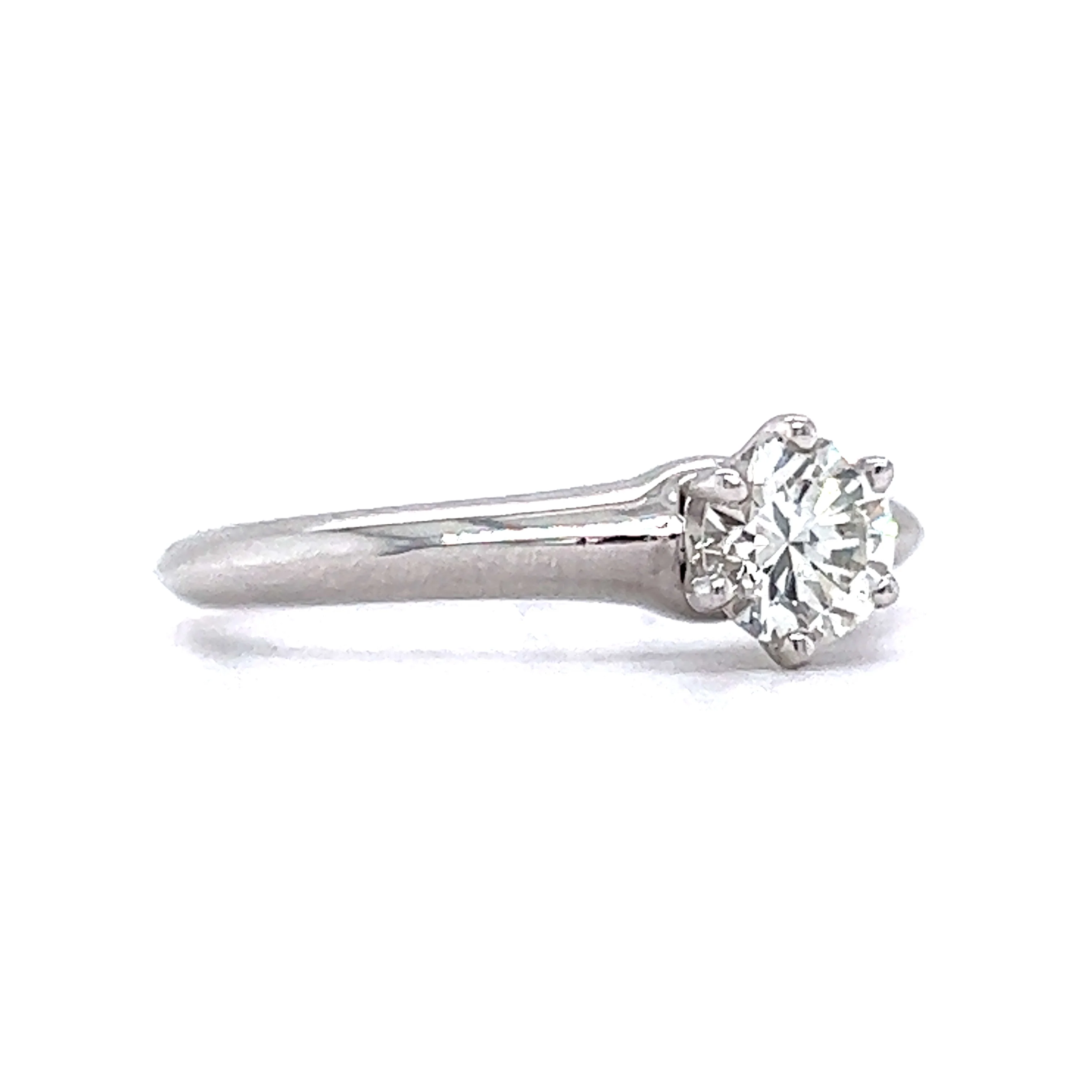 .62 Solitaire Diamond Engagement Ring in Platinum - Image 3