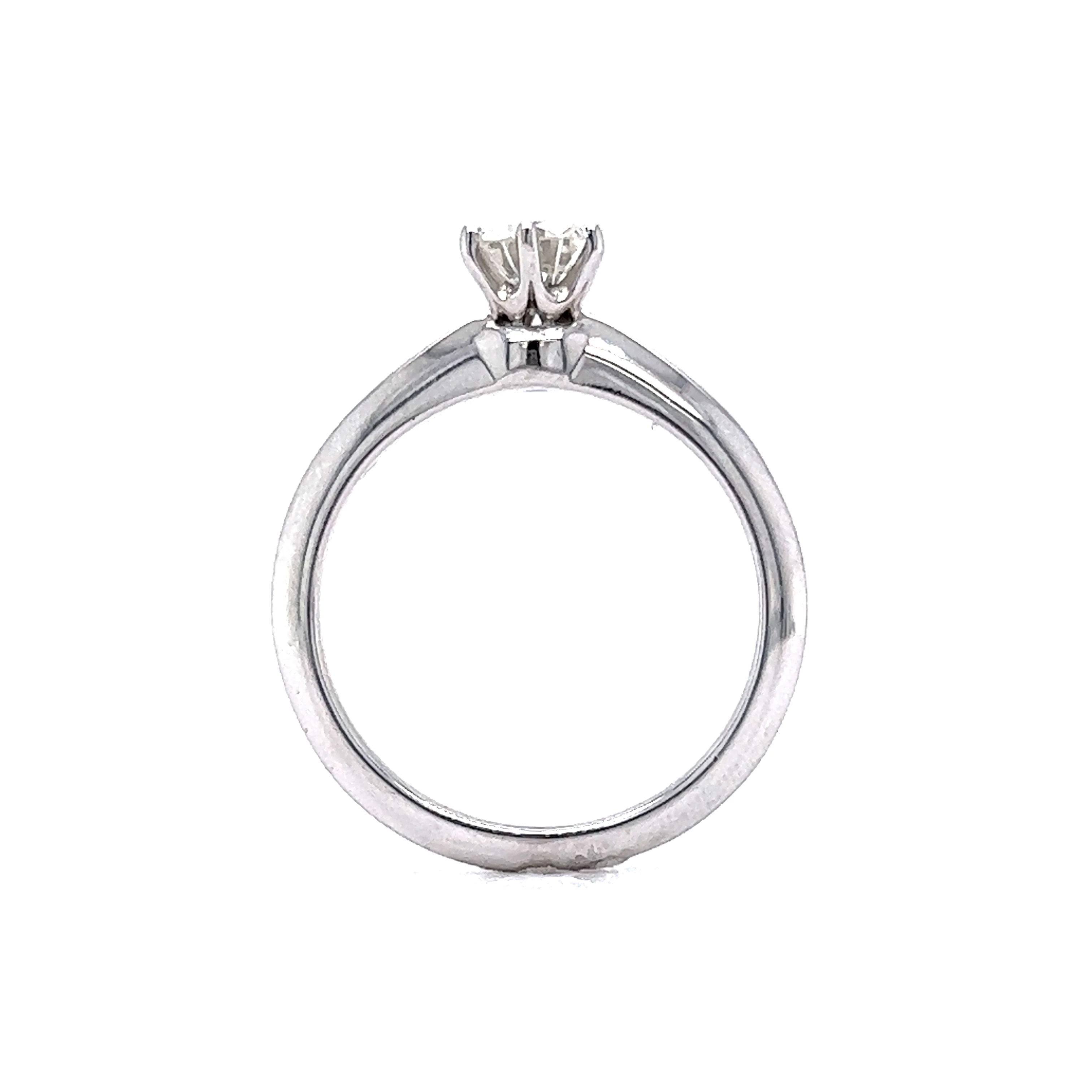 .62 Solitaire Diamond Engagement Ring in Platinum - Image 4