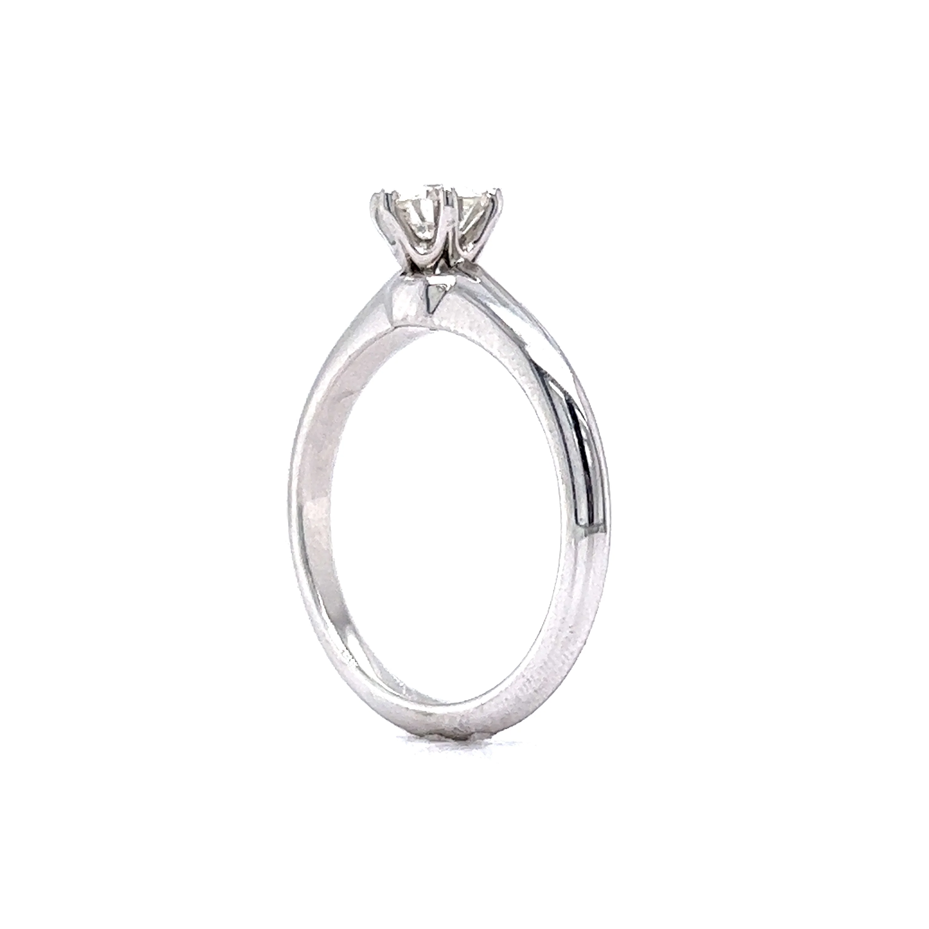 .62 Solitaire Diamond Engagement Ring in Platinum - Image 5