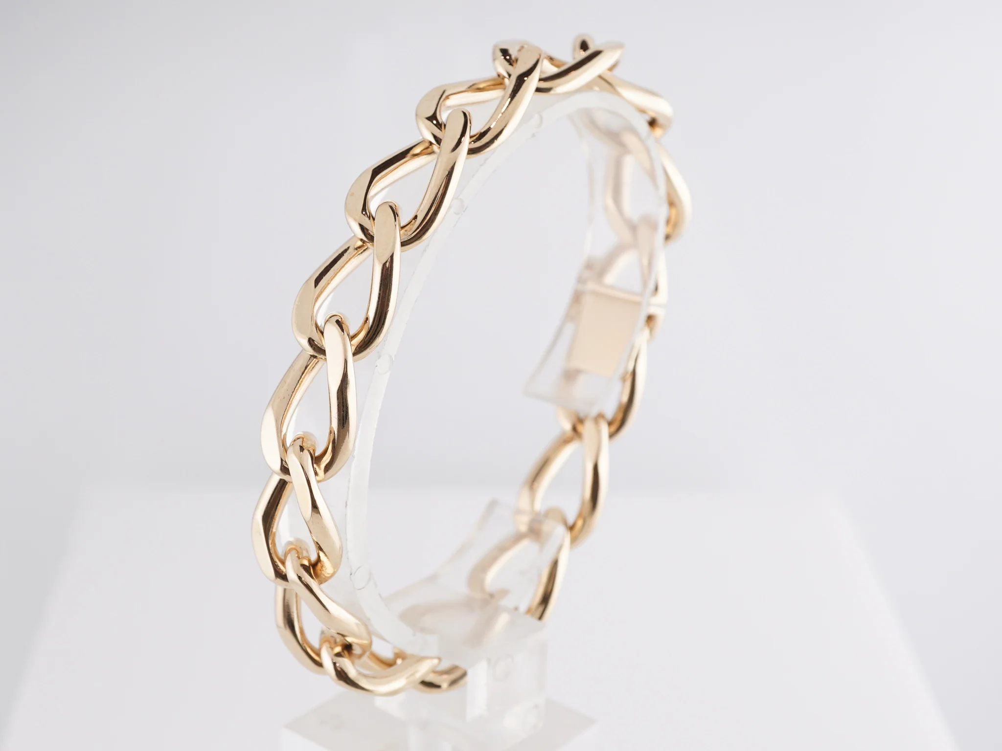7 Inch Link Bracelet in 14k Yellow Gold - Image 4