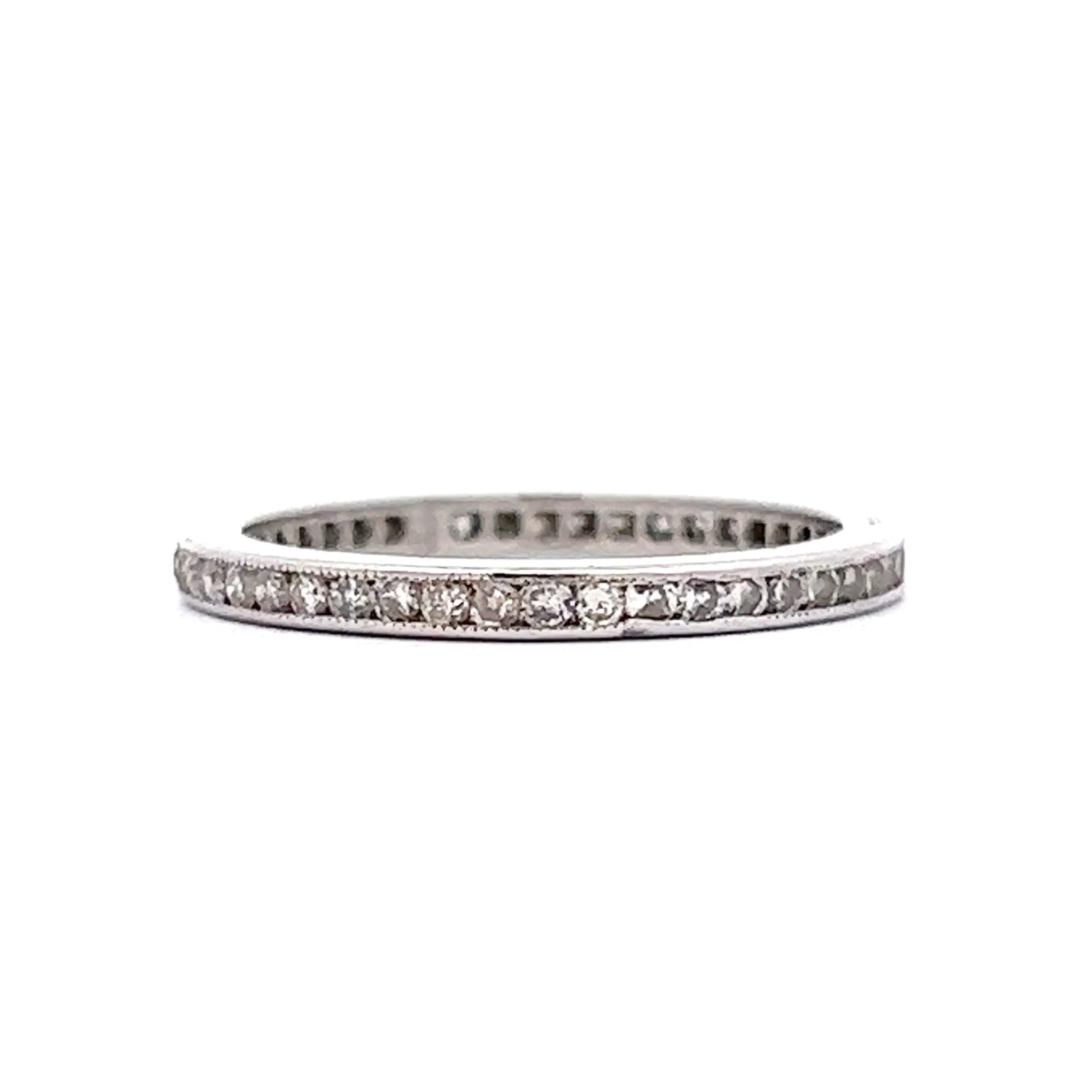 .70 Channel Set Diamond Eternity Wedding Band in Platinum - Image 3