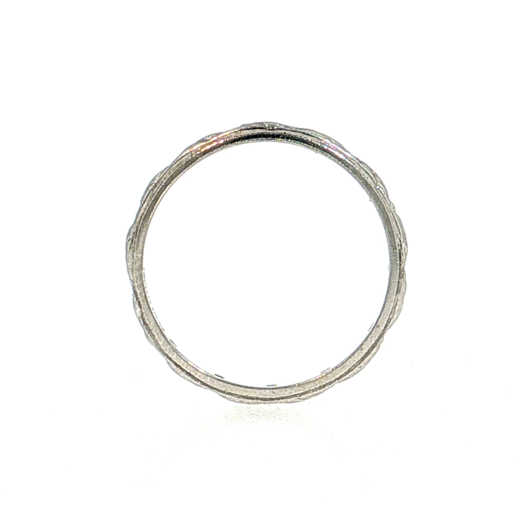 Antique Art Deco Diamond Eternity Band Platinum - Image 4