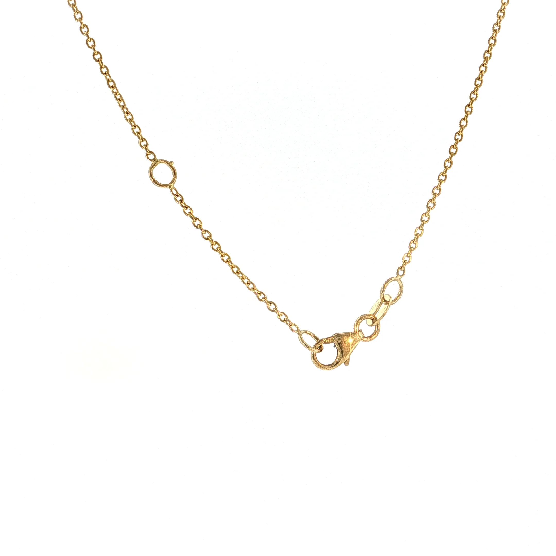 Antique Victorian Horseshoe Pendant 14k Yellow Gold - Image 4
