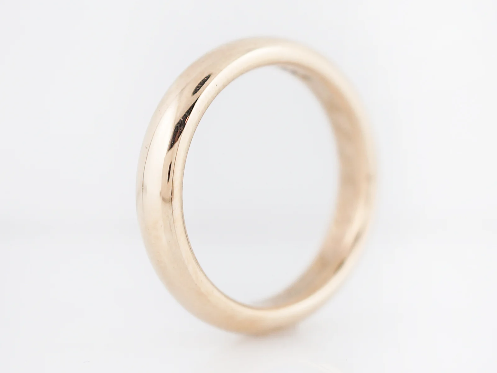 Antique Wedding Band Art Deco in 14k Yellow Gold - Image 4