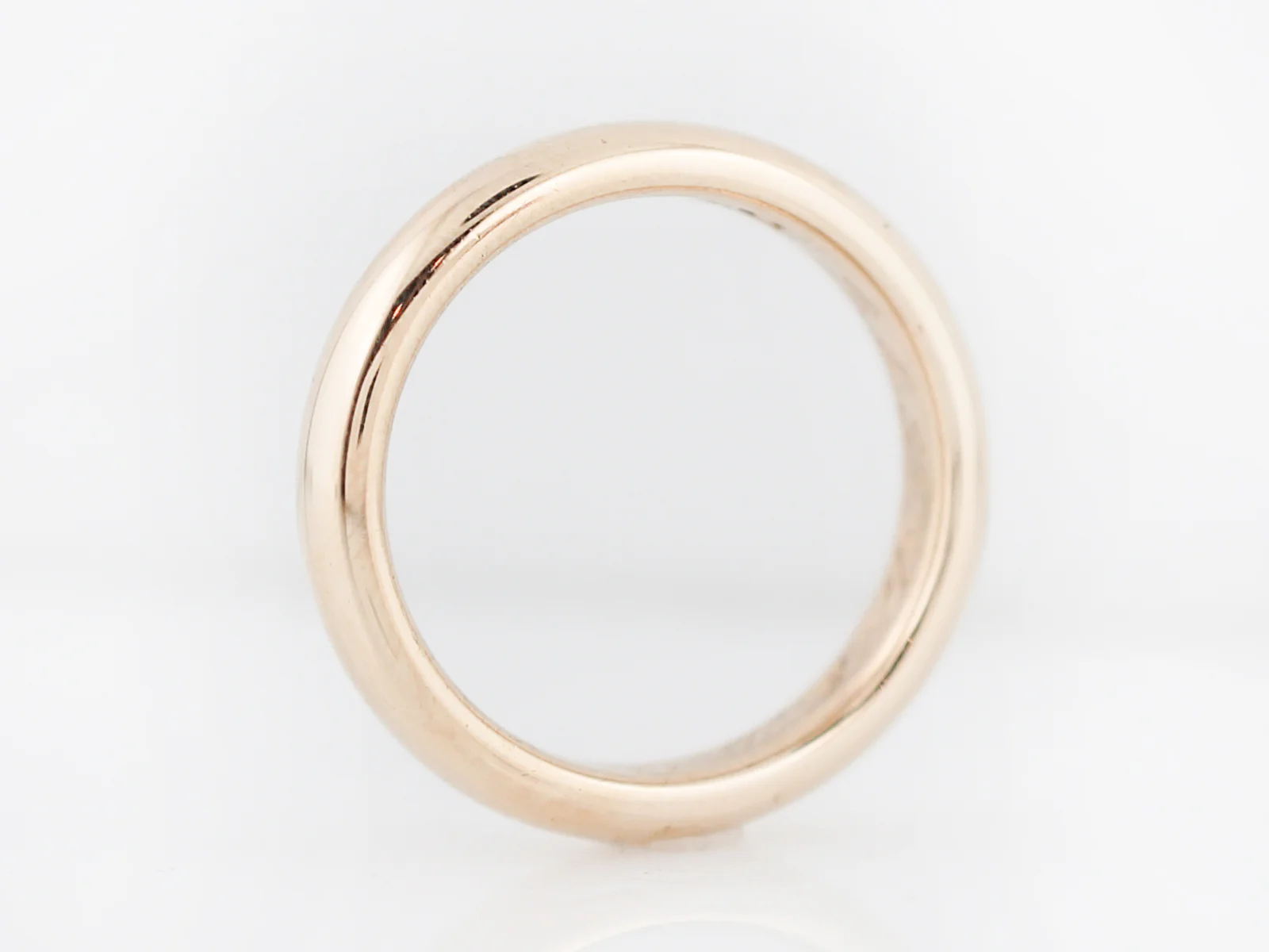 Antique Wedding Band Art Deco in 14k Yellow Gold - Image 5