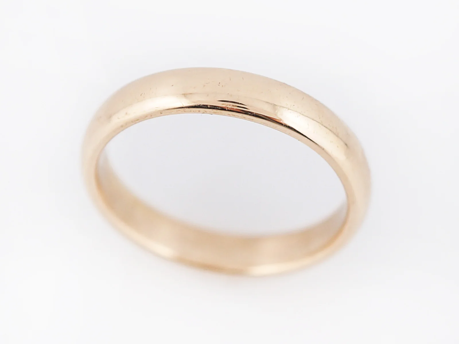 Antique Wedding Band Art Deco in 18k Yellow Gold - Image 3