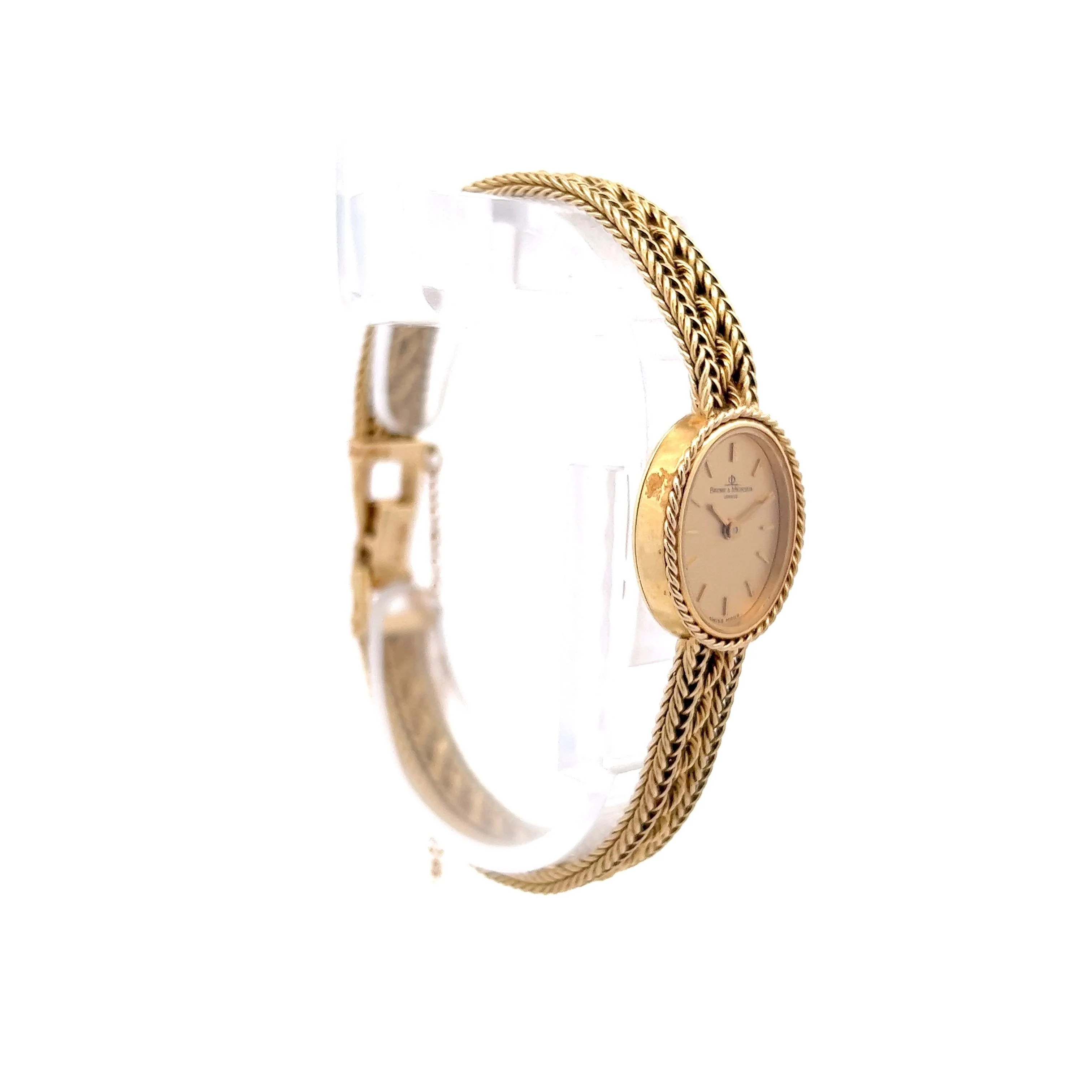 Baume & Mercier Ladies Watch in 14k Yellow Gold - Image 3