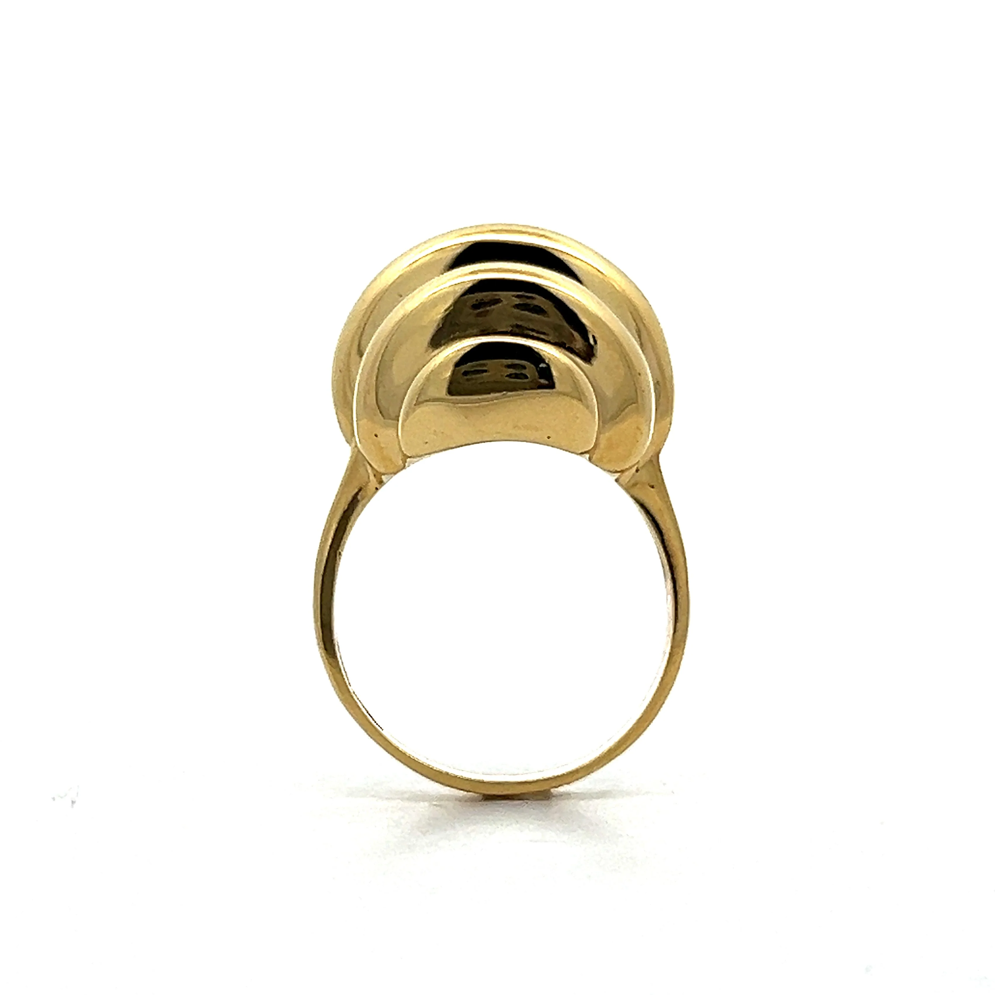 Beehive Cocktail Ring in 18k Yellow Gold - Image 4