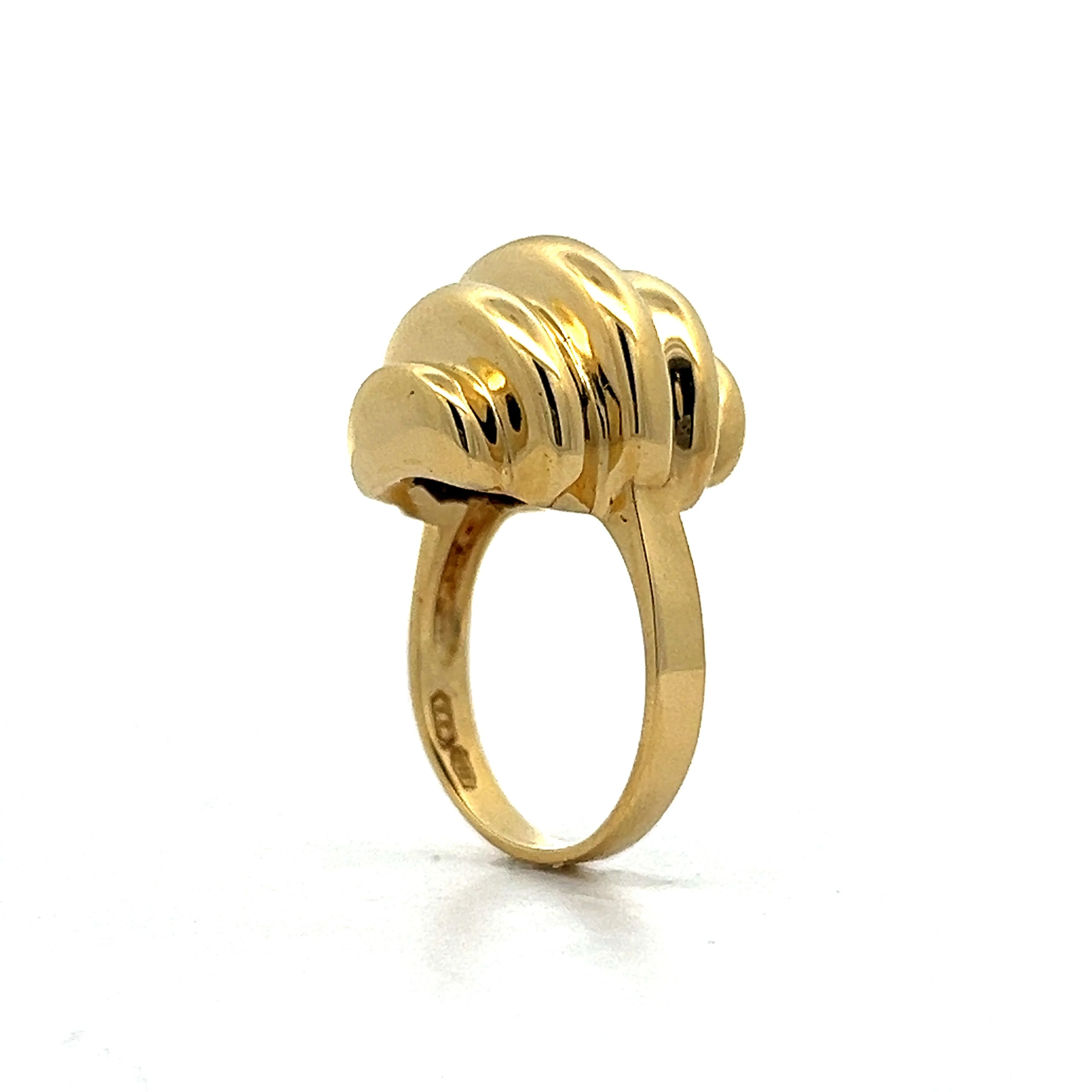 Beehive Cocktail Ring in 18k Yellow Gold - Image 5