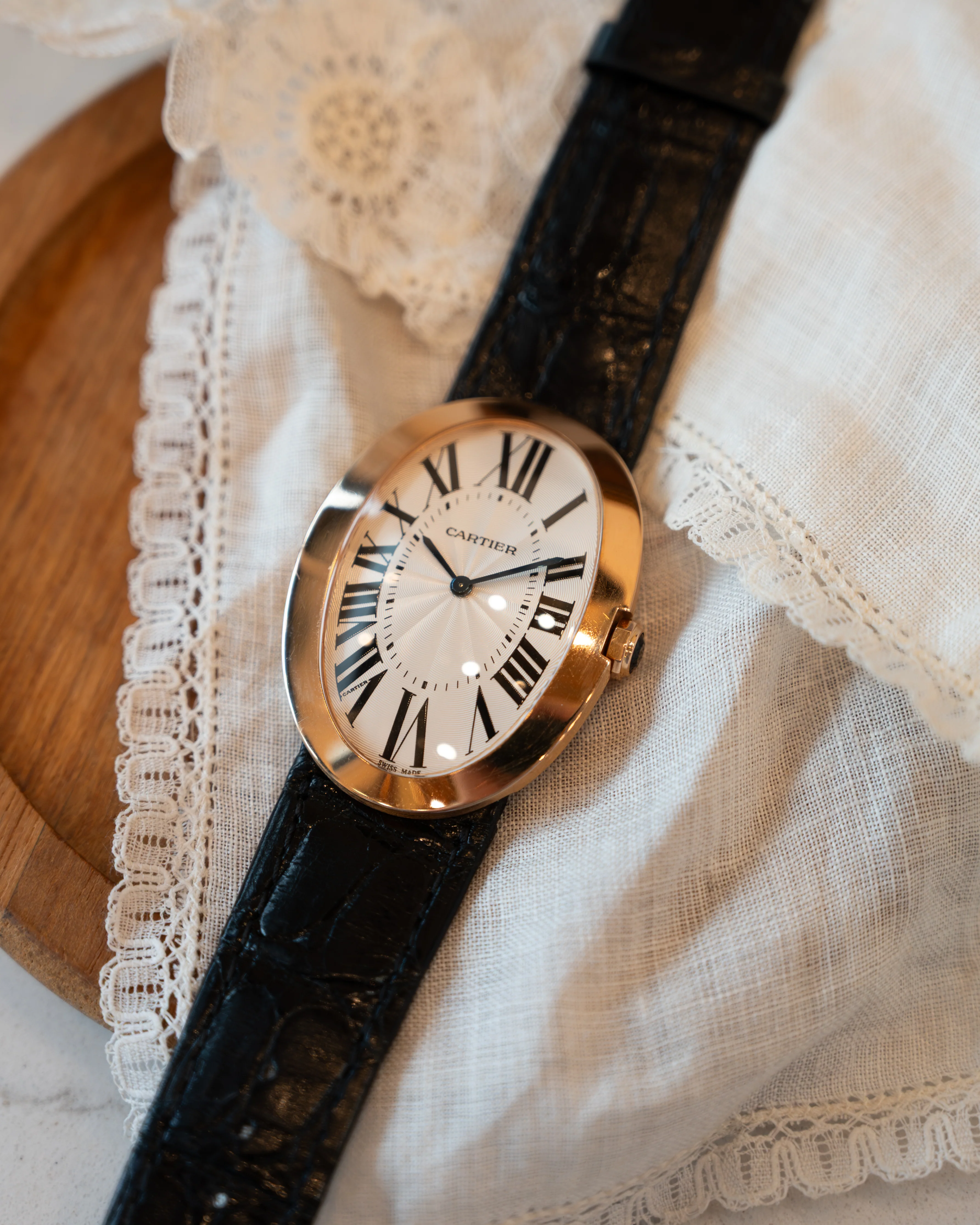 Cartier Baignoire XL 18k Rose Gold Manual - Image 5