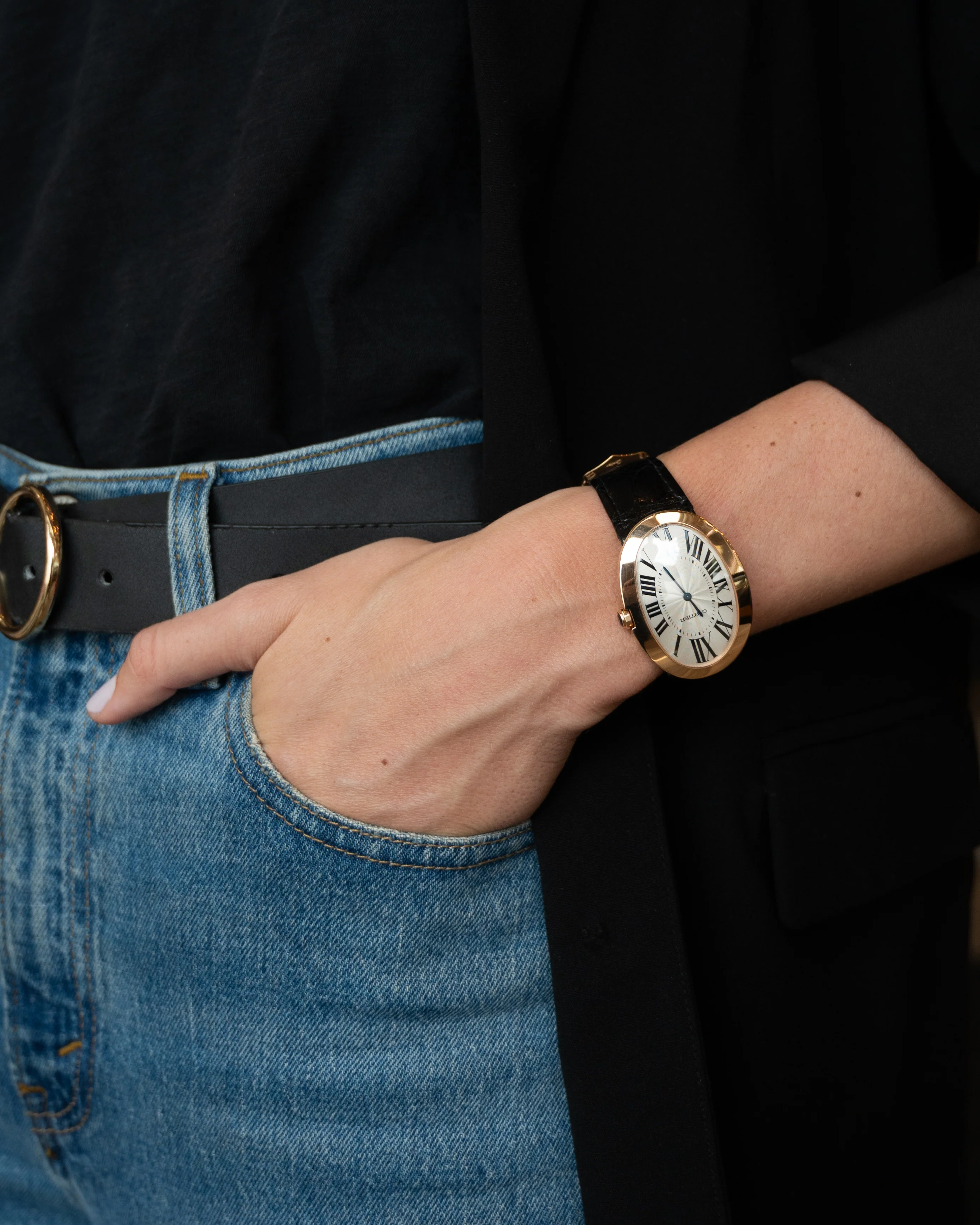 Cartier Baignoire XL 18k Rose Gold Manual - Image 7