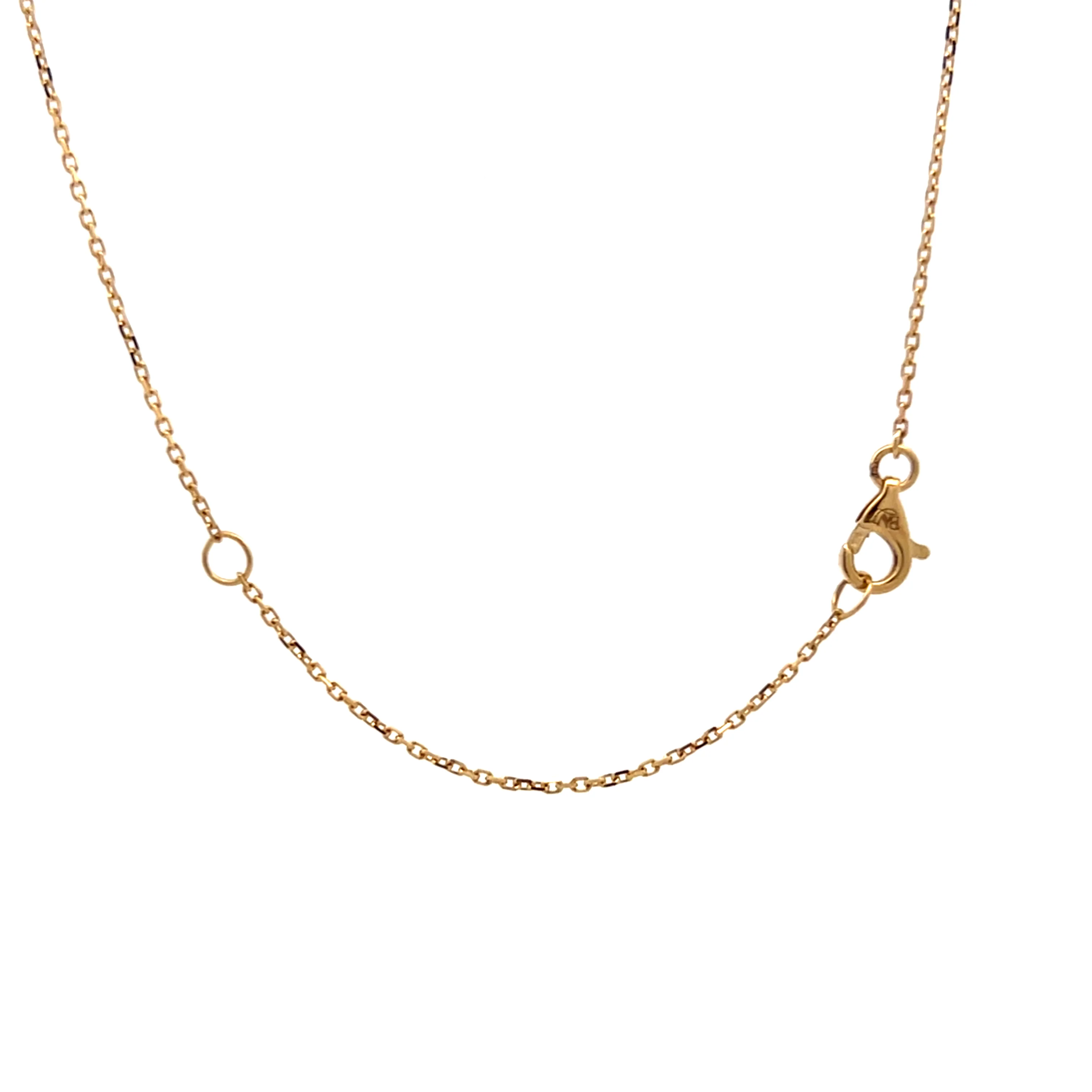 Citrine Cross Pendant Necklace 14k Yellow Gold - Image 4