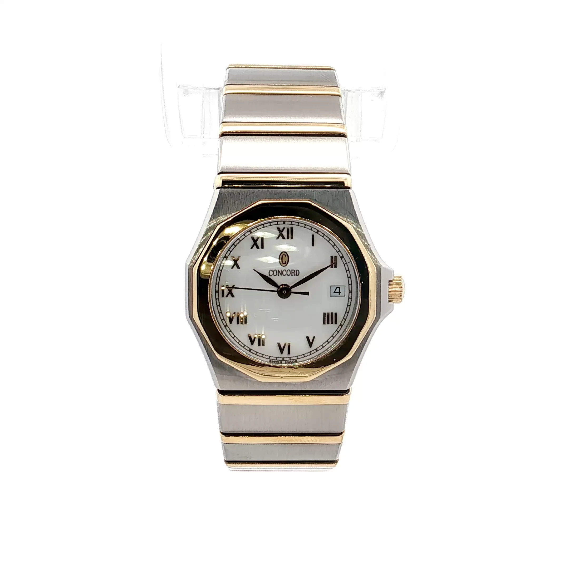 Concord Mariner Watch in Stainless Steel & 18k