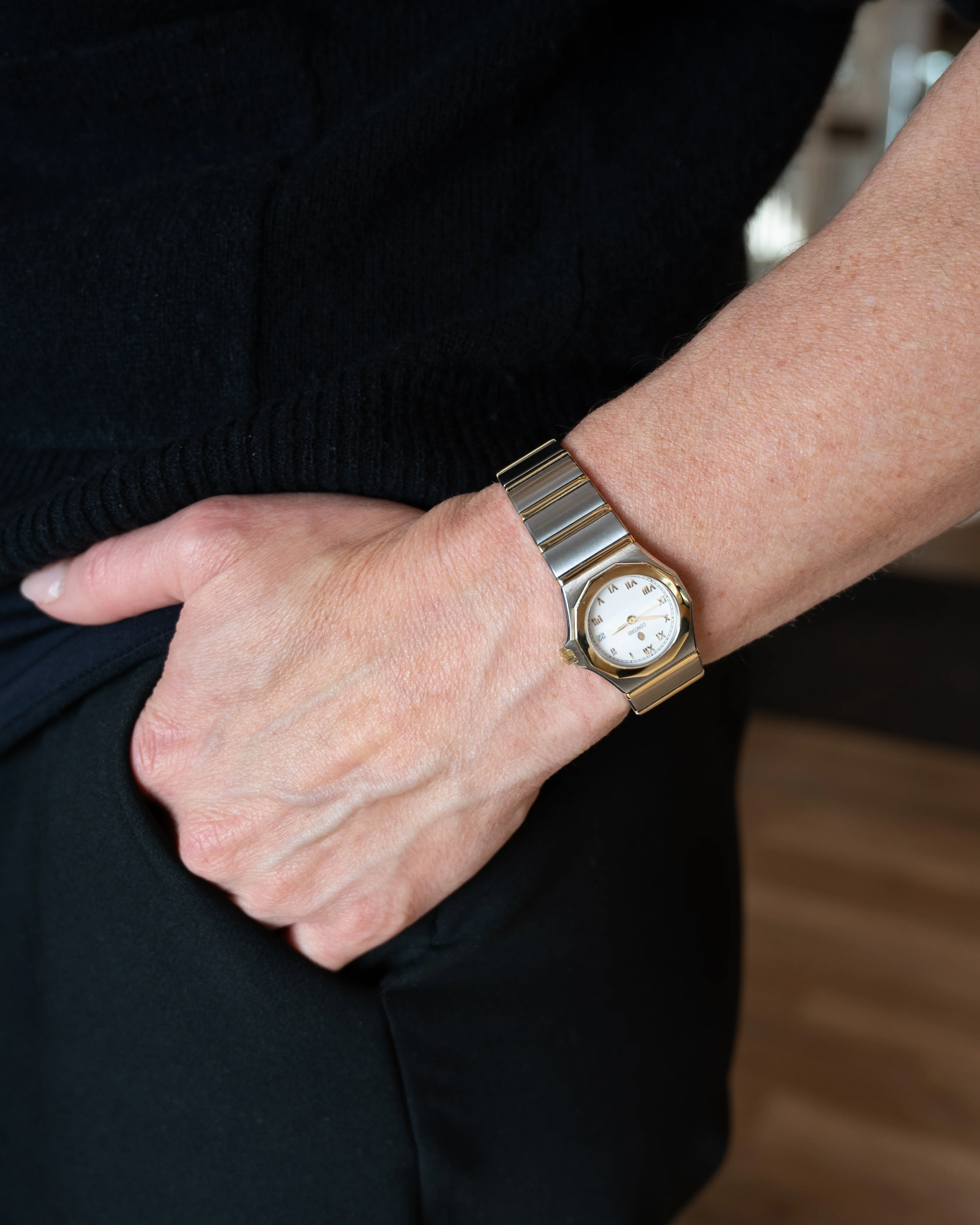 Concord Mariner Watch in Stainless Steel & 18k - Image 6