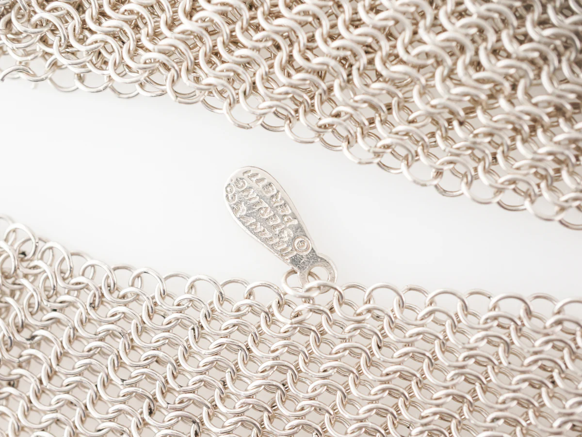 Elsa Peretti 48 inch Woven Chain Necklace in Sterling Silver - Image 3