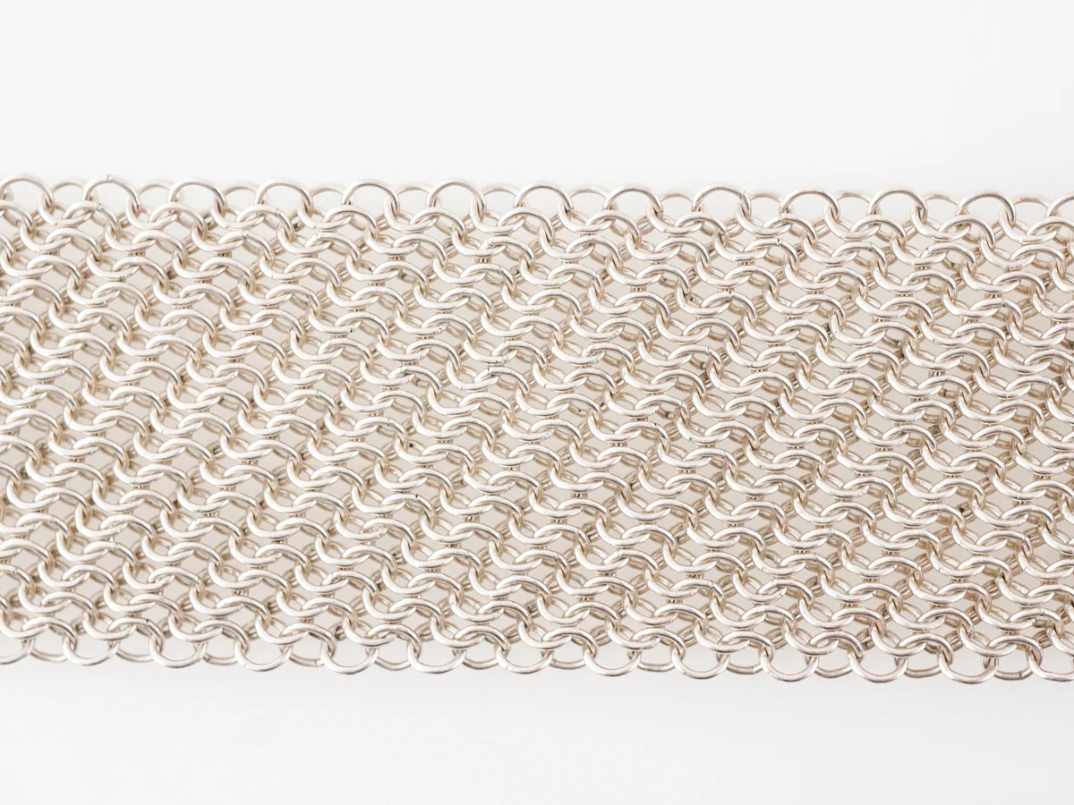Elsa Peretti 48 inch Woven Chain Necklace in Sterling Silver - Image 4