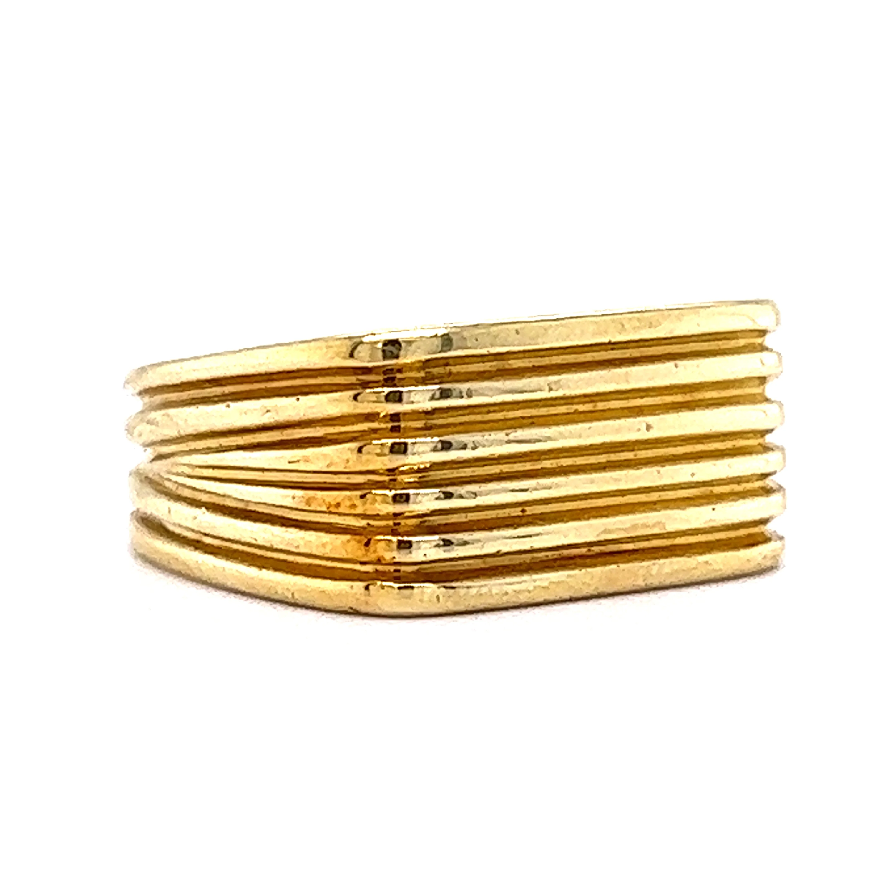 Tiffany & Co Golden Elixir Ring in 18k Yellow Gold - Image 3