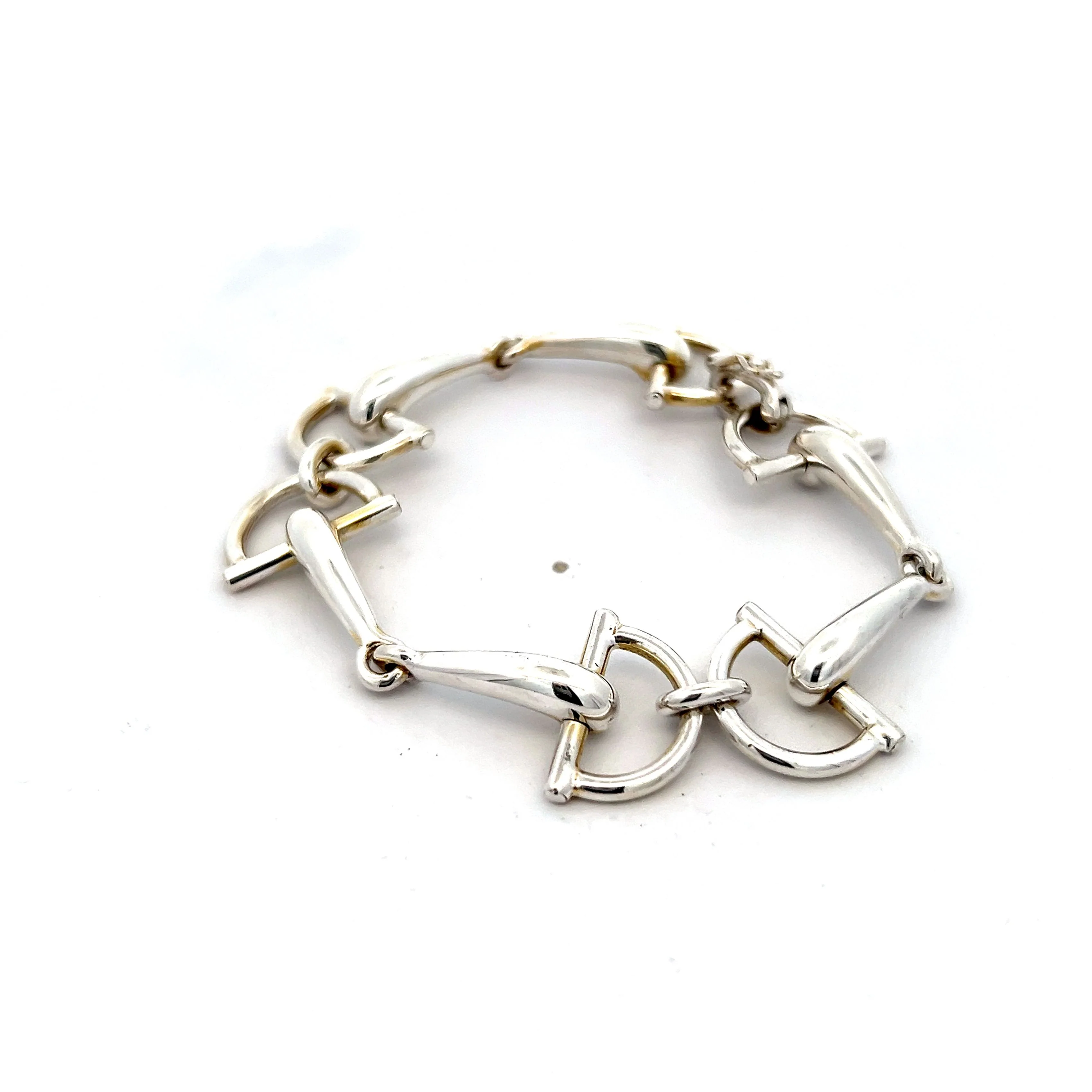 Gucci Horsebit Link Bracelet in Sterling Silver - Image 2