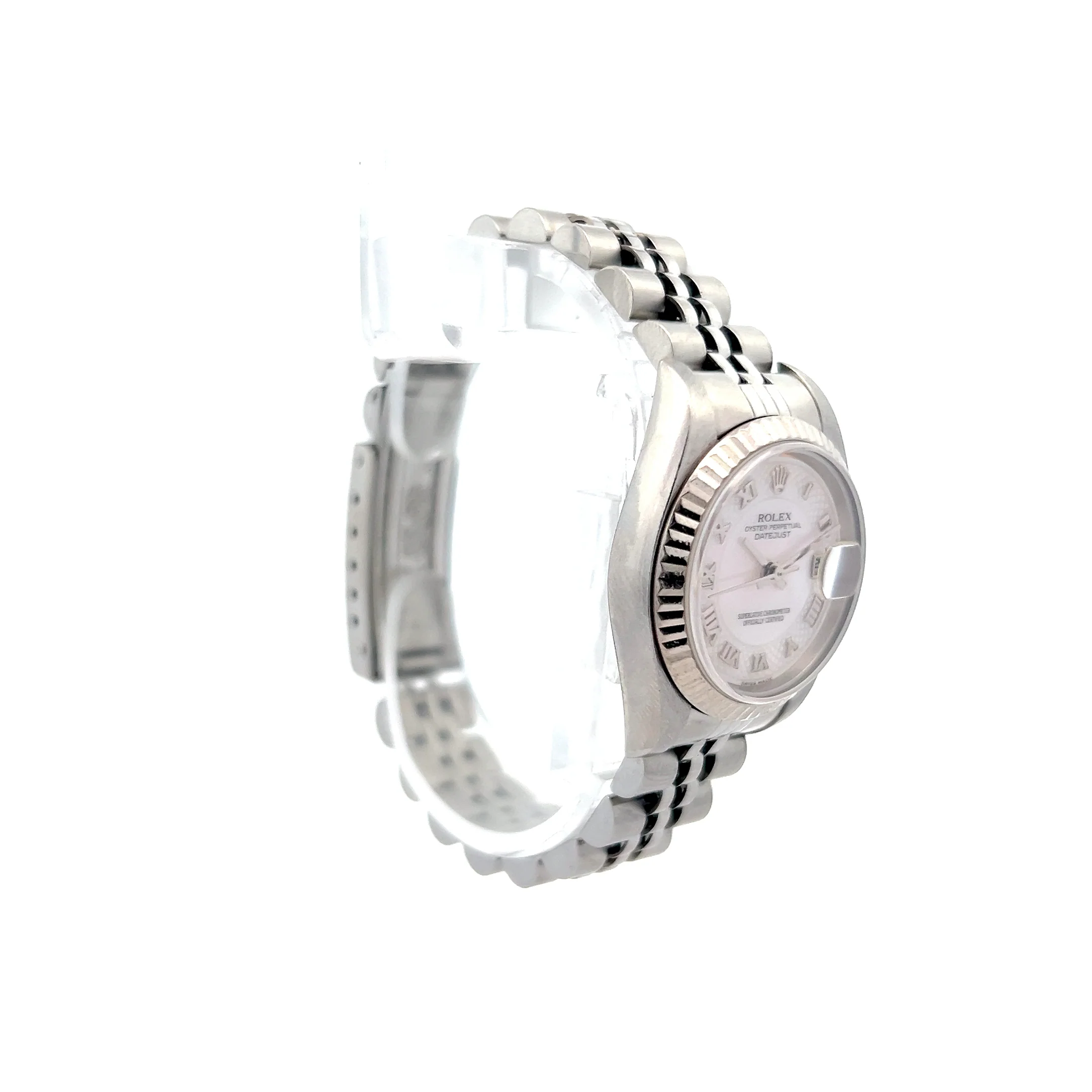 Ladies Datejust Rolex 26mm Ref 79174 in 18k White Gold - Image 3