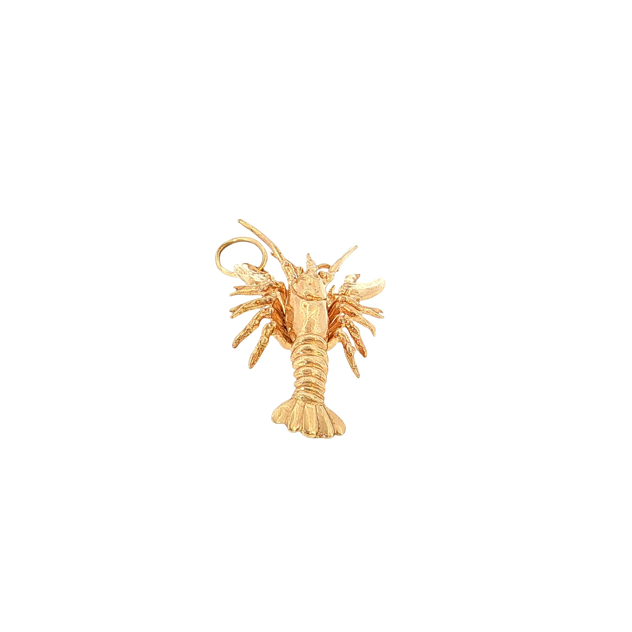 Lobster Charm 14k Rose Gold - Image 3