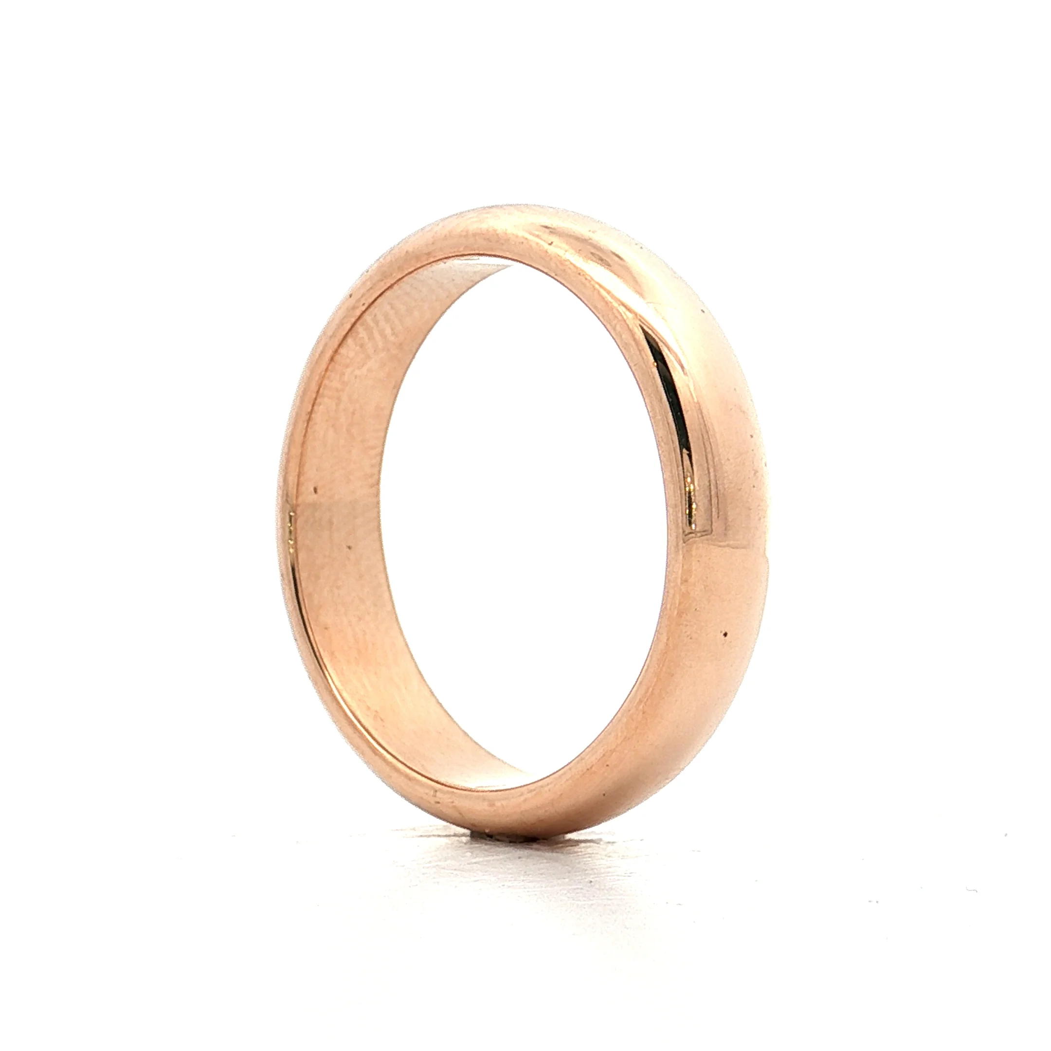 Men's 5mm Wedding Band 14k Yellow Gold - Image 5
