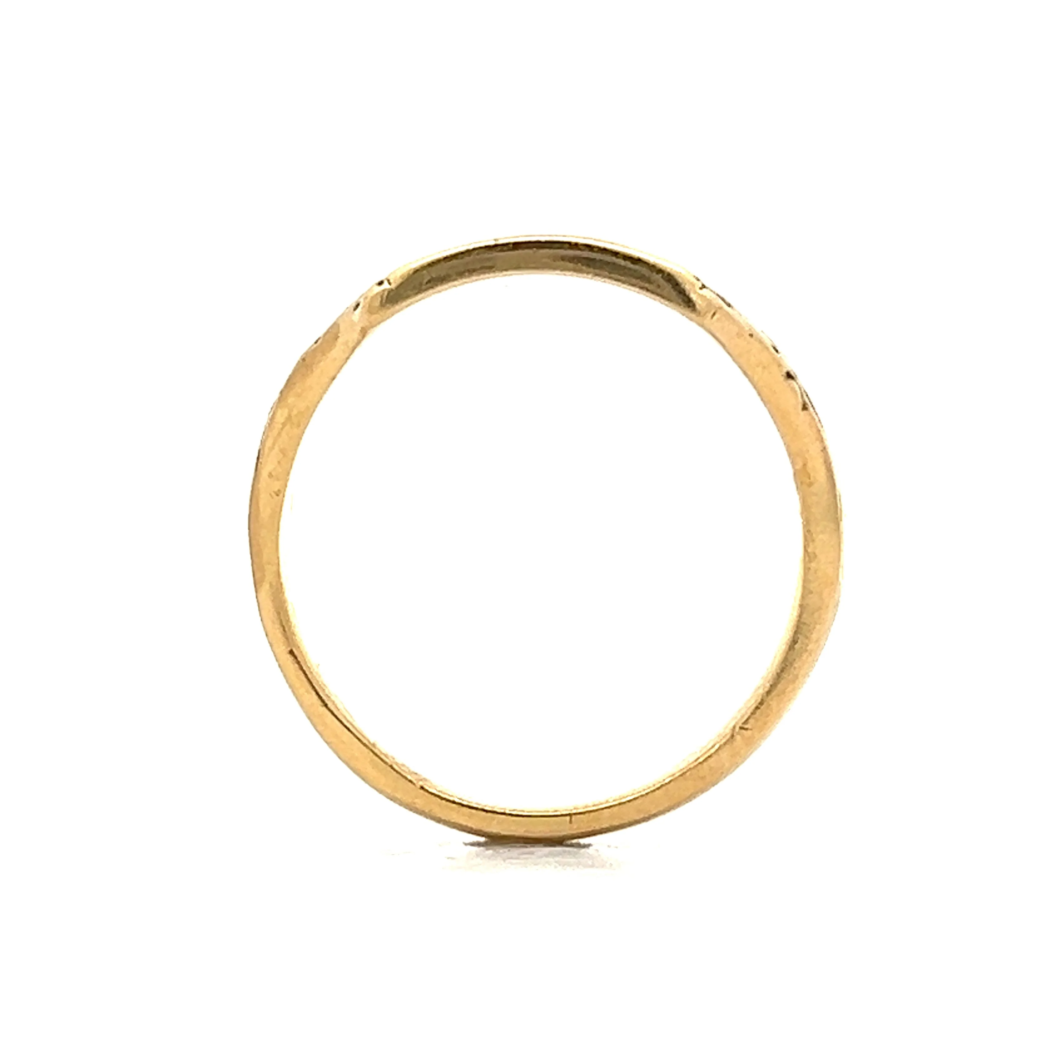 Men's Skull Momento Mori Ring in 18k Yellow Gold - Image 4