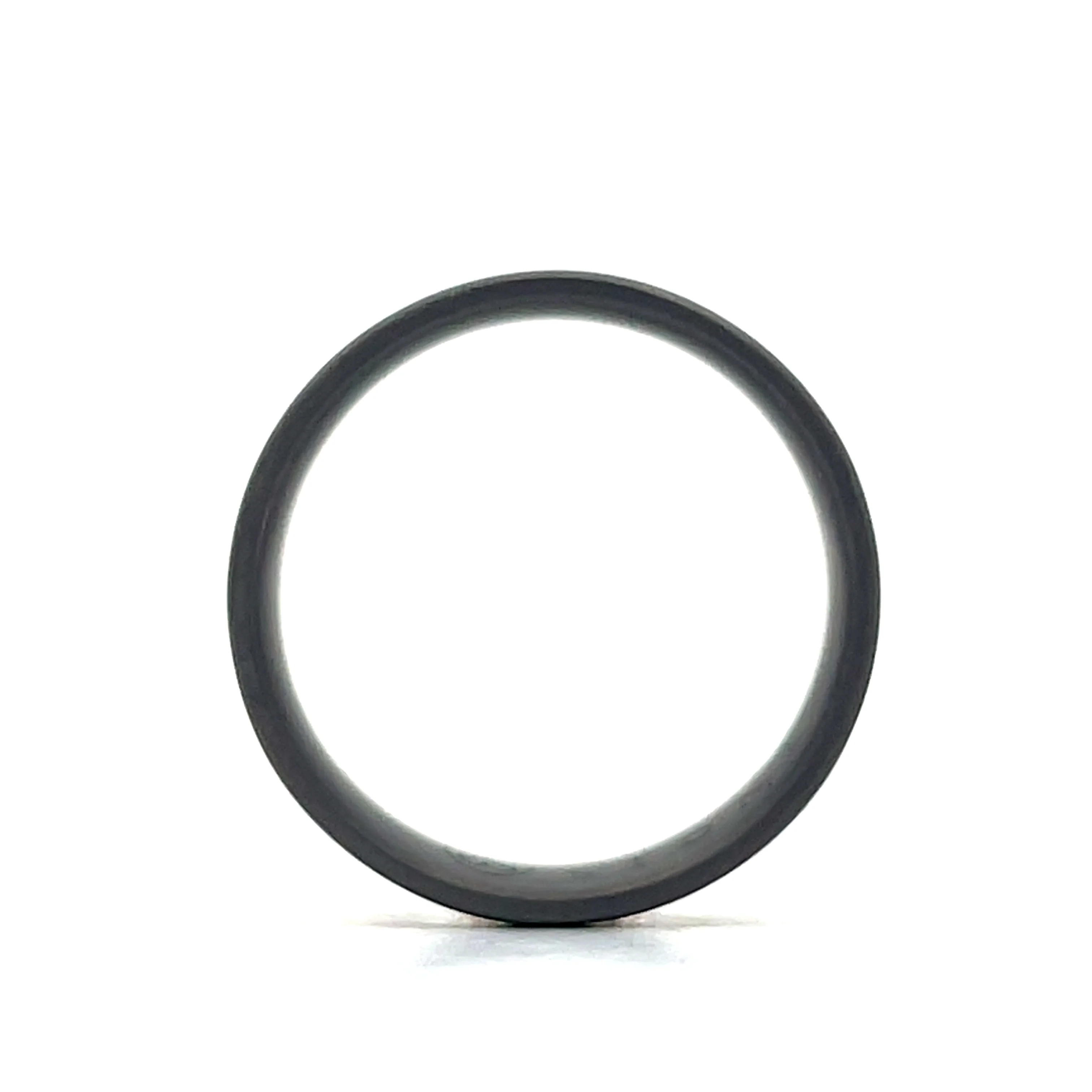 Mens Two-Tone Tantalum Wedding Band in 14k - Image 4