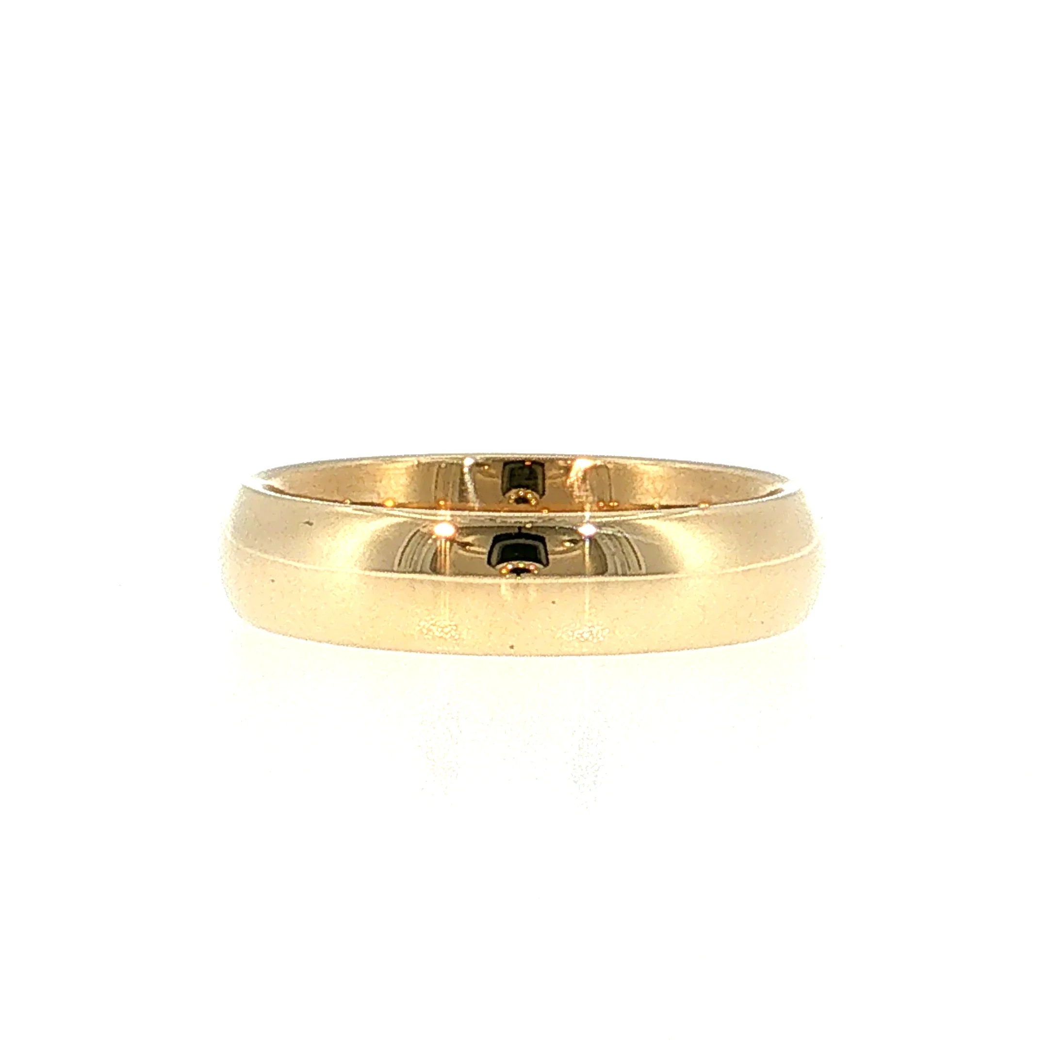 Men's Wedding Band 14k Yellow Gold