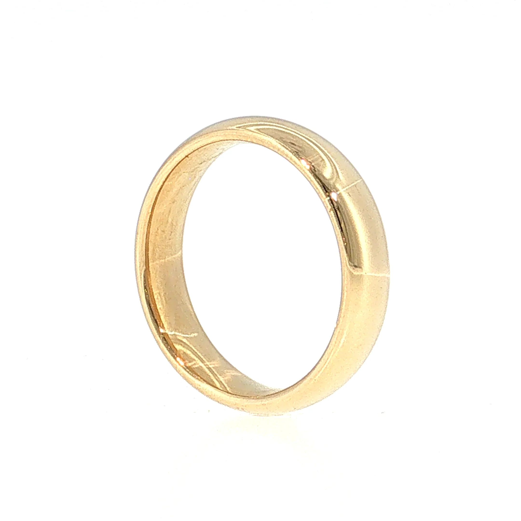 Men's Wedding Band 14k Yellow Gold - Image 5