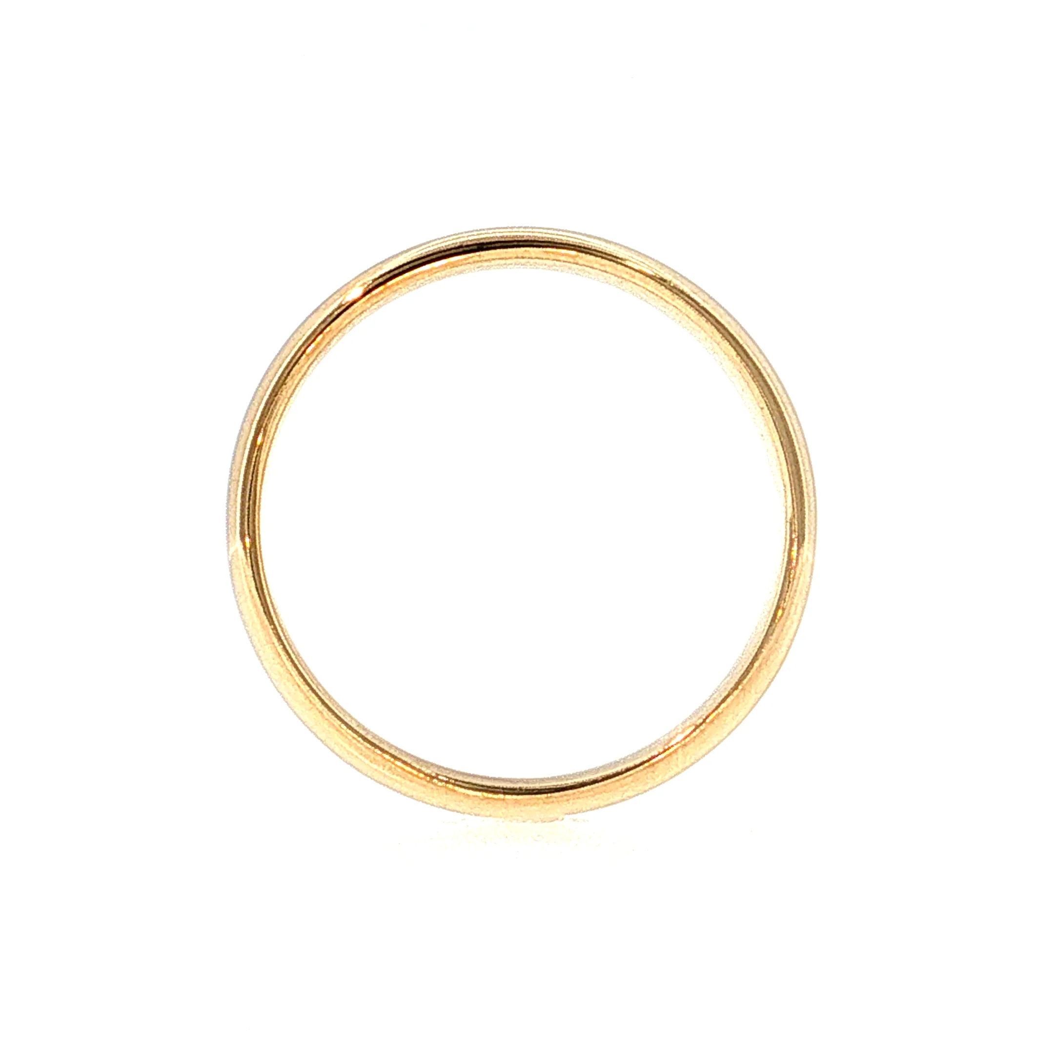 Men's Wedding Band 18k Yellow Gold - Image 4