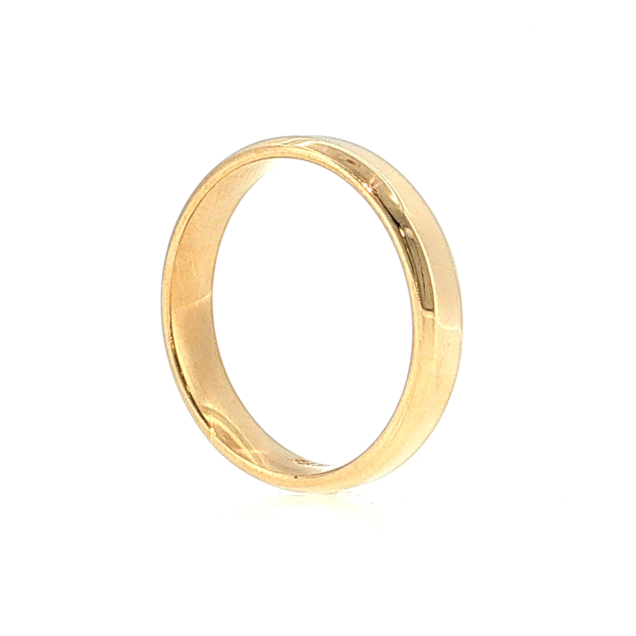 Men's Wedding Band 18k Yellow Gold - Image 5