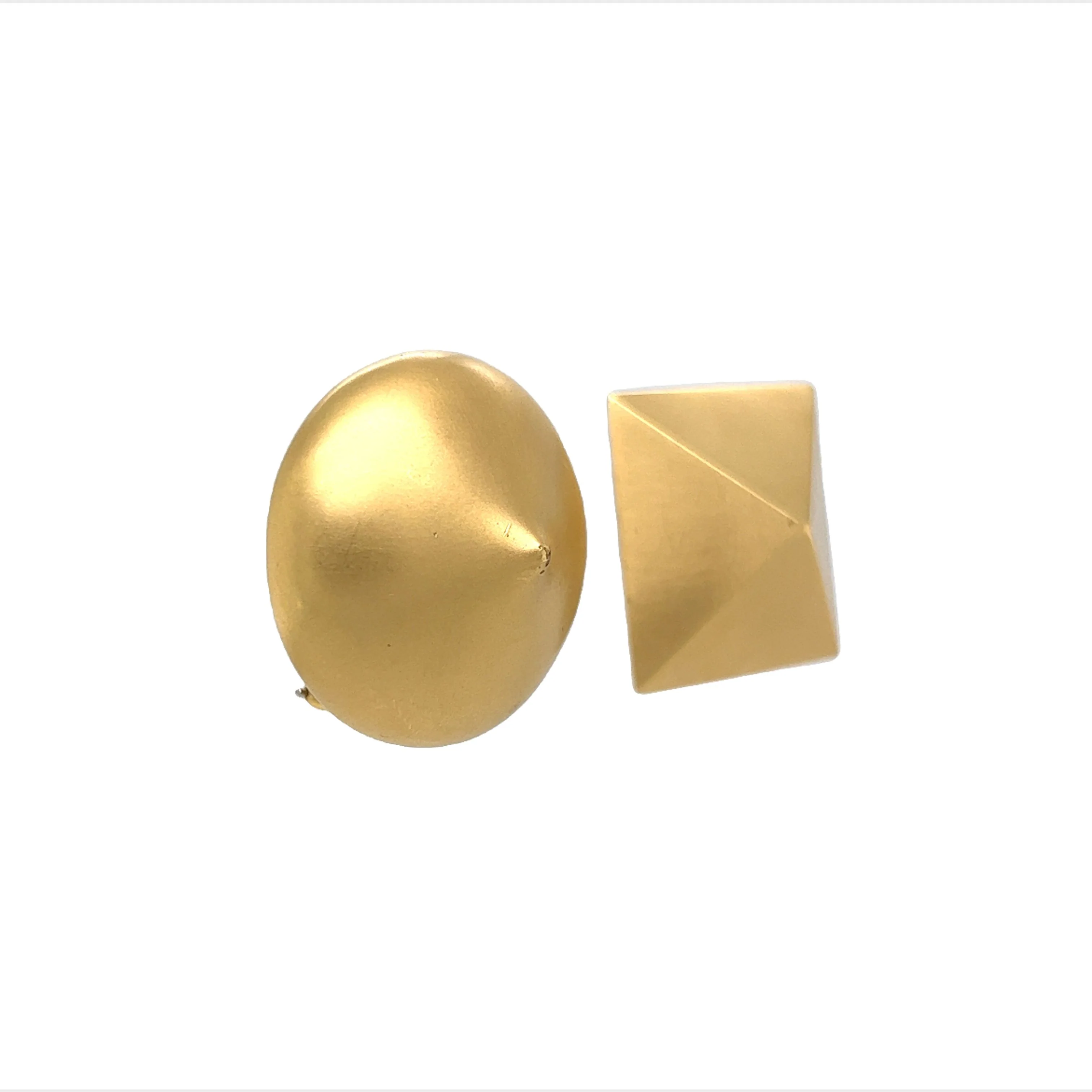 Modern Boregaard Clip On Earrings in 18k Yellow Gold - Image 3