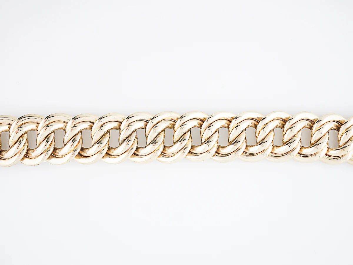 Modern Chain Bracelet in 14K Yellow Gold - Image 3