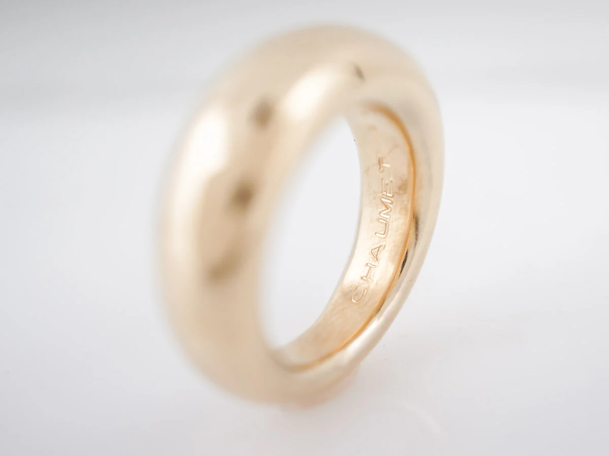 Modern Chaumet Right Hand Ring in 18k Yellow Gold - Image 4