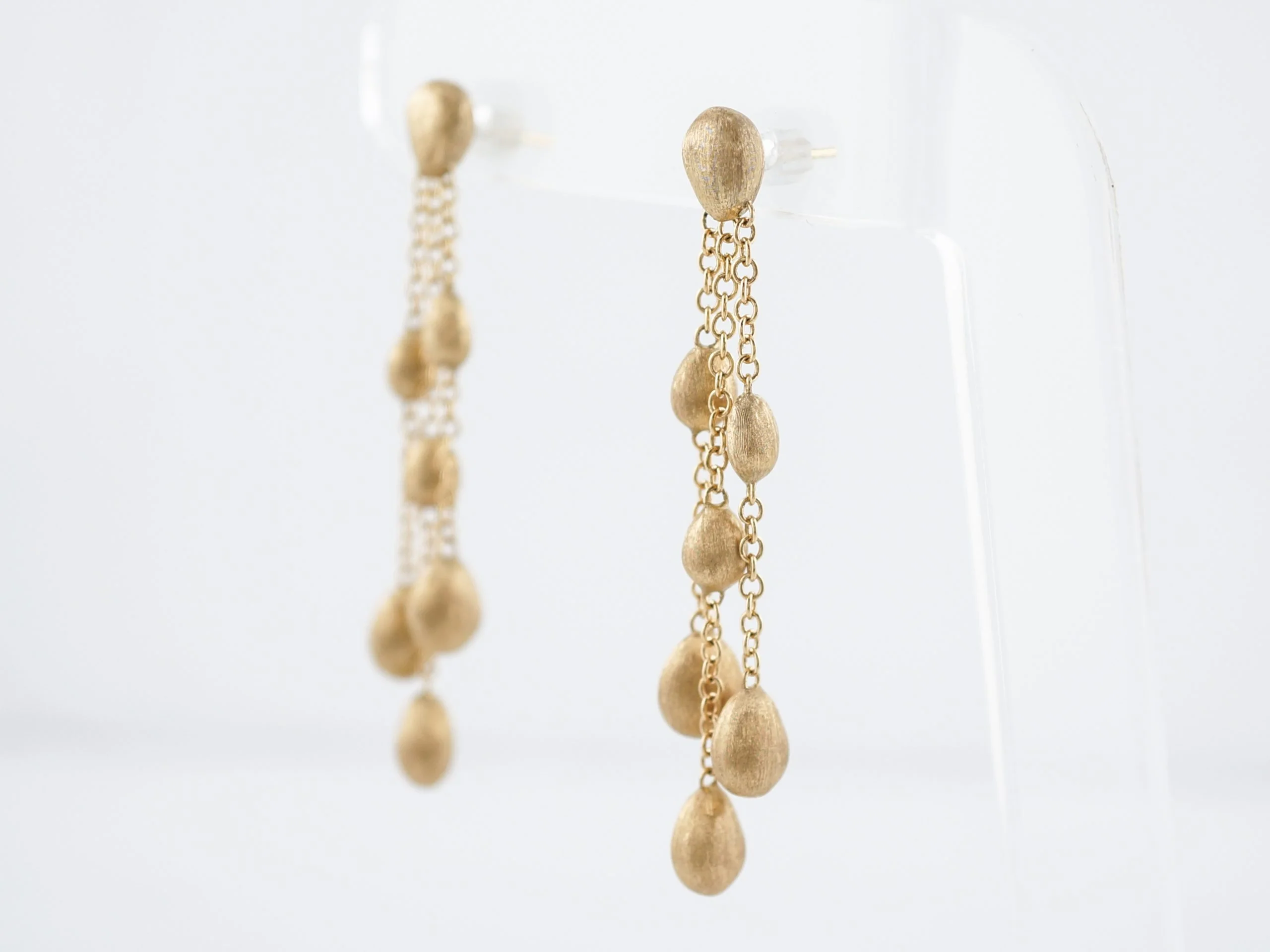 Modern Marco Bicego Earrings in 18k Yellow Gold - Image 2
