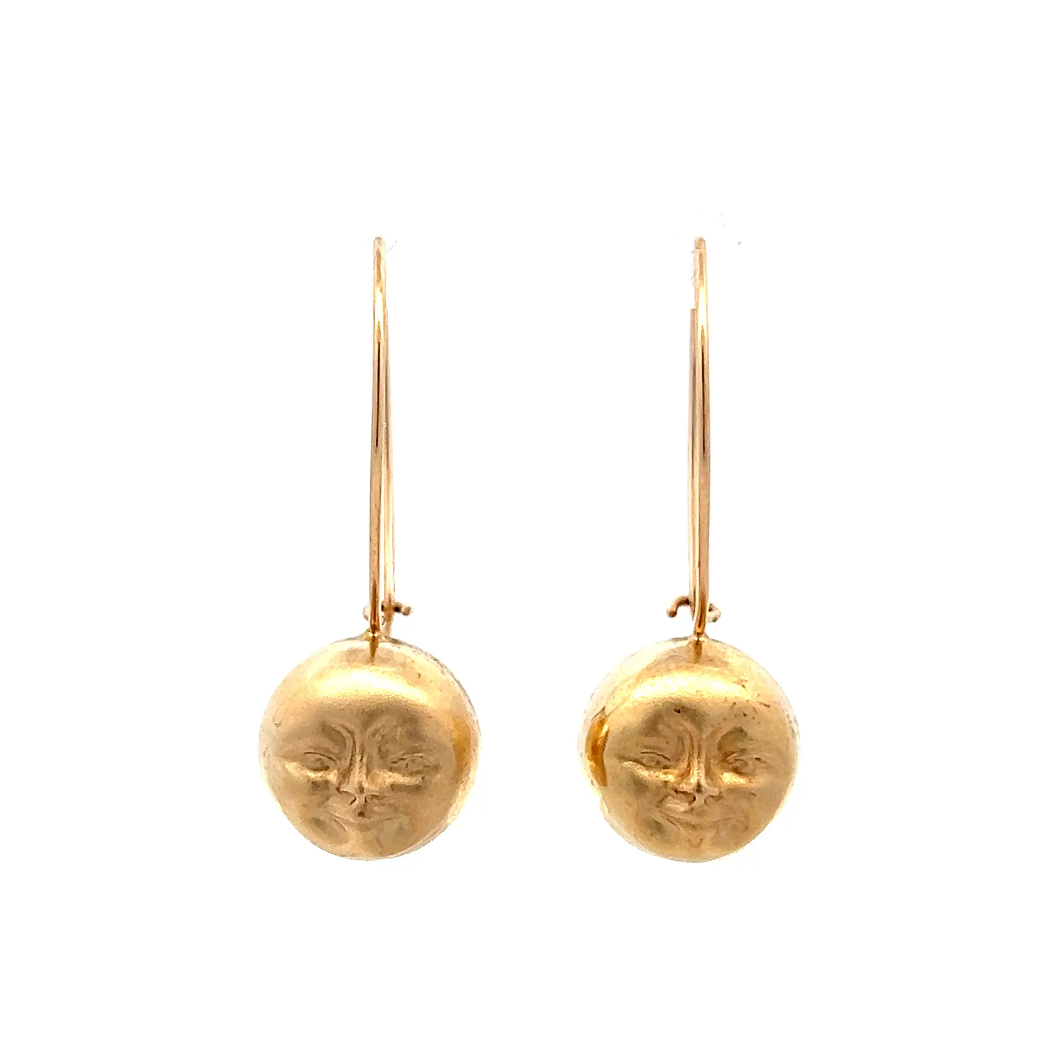 Peter Brams Celestial Drop Earrings in 14k