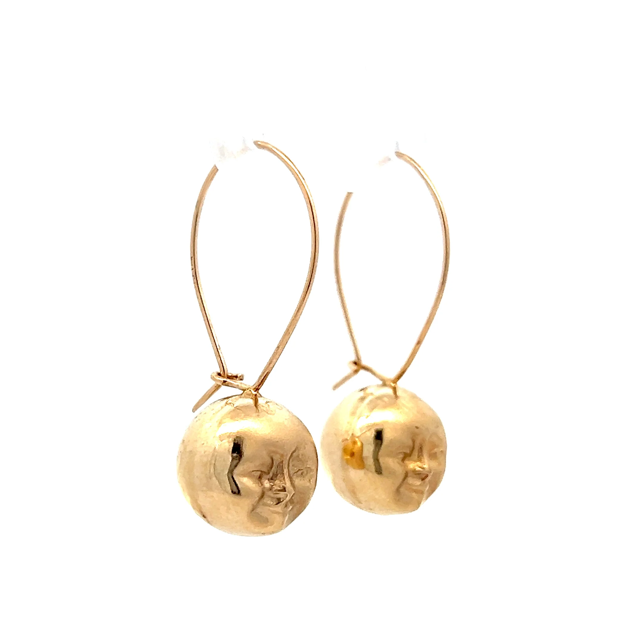 Peter Brams Celestial Drop Earrings in 14k - Image 3