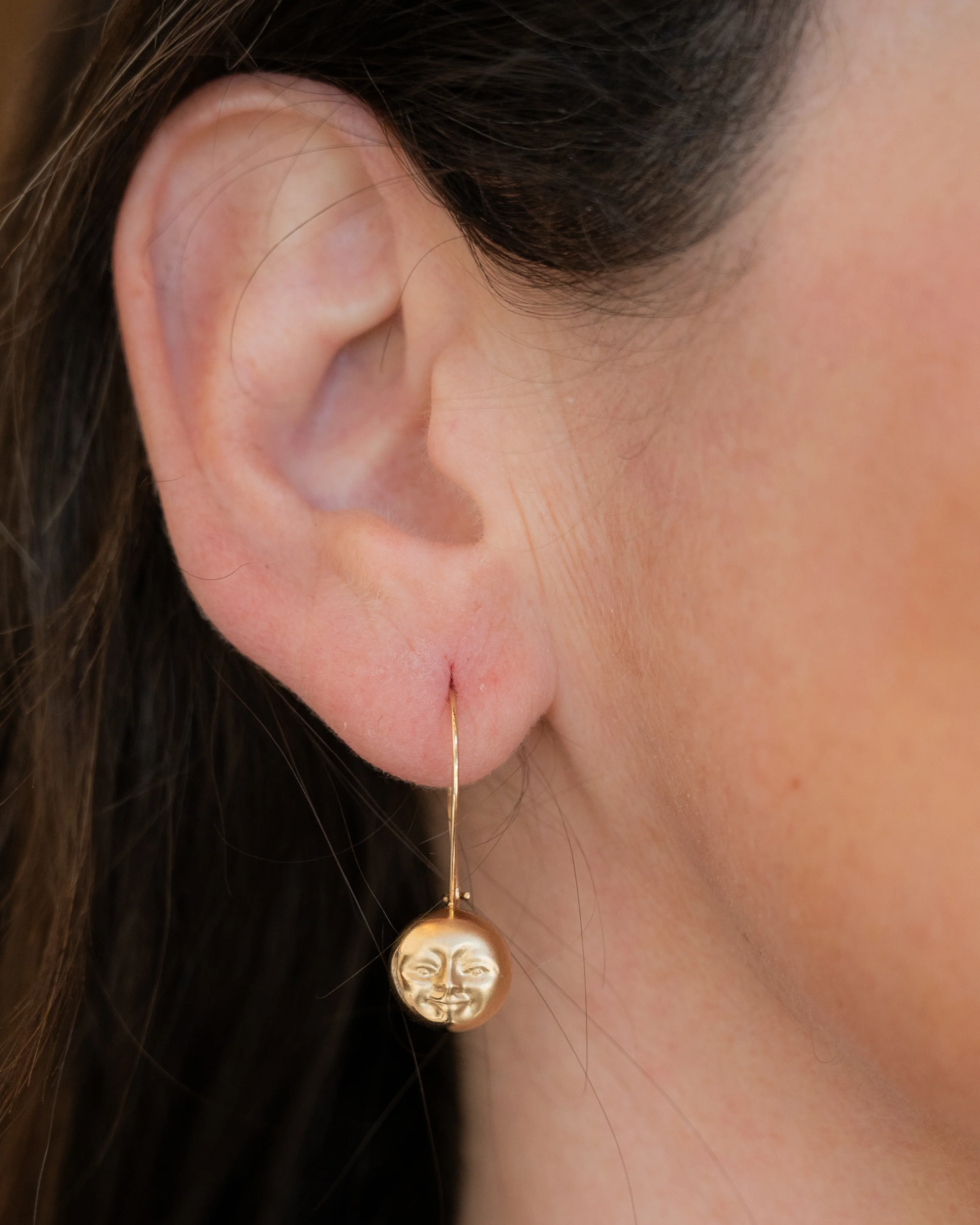 Peter Brams Celestial Drop Earrings in 14k - Image 5