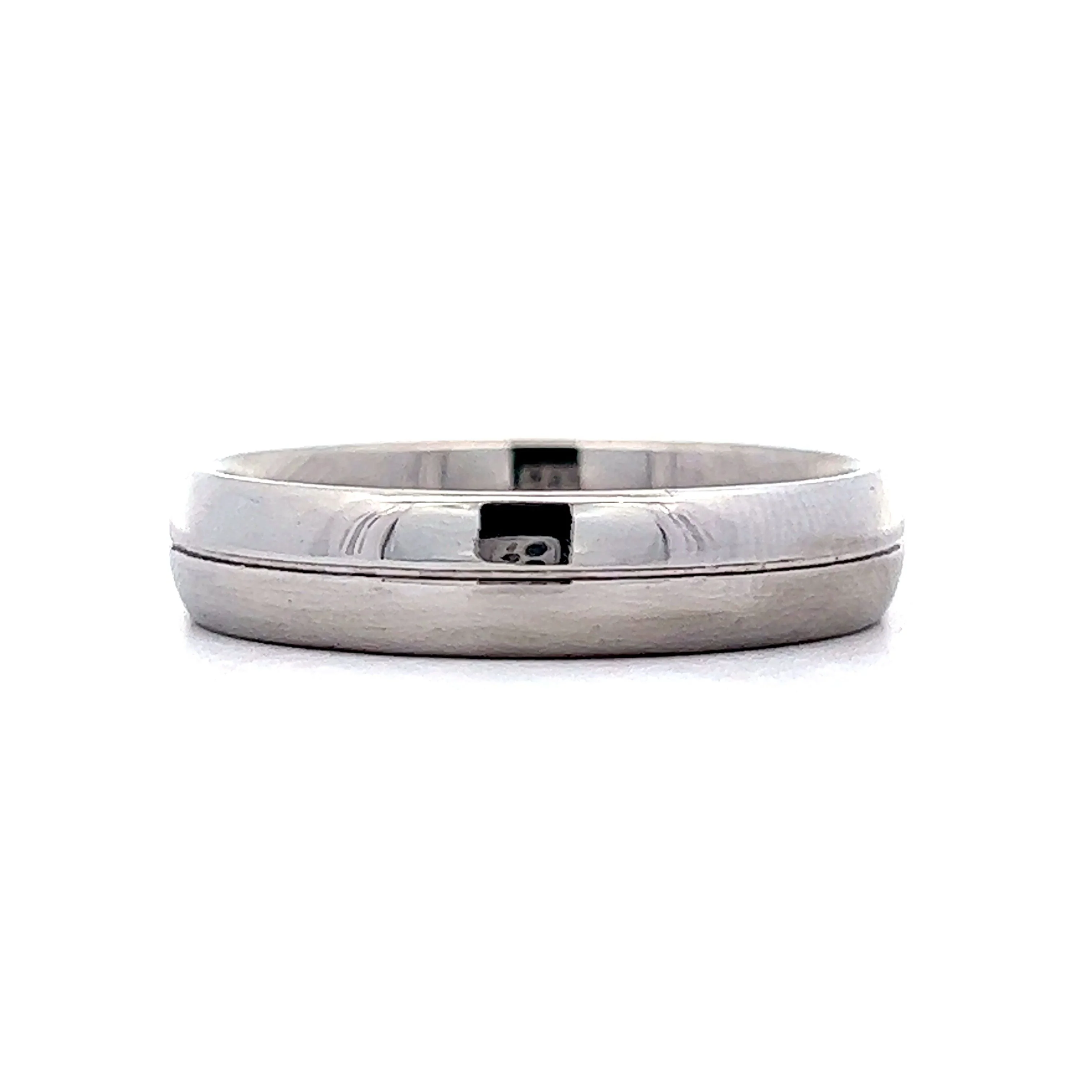 5mm Men's Wedding Band in Platinum