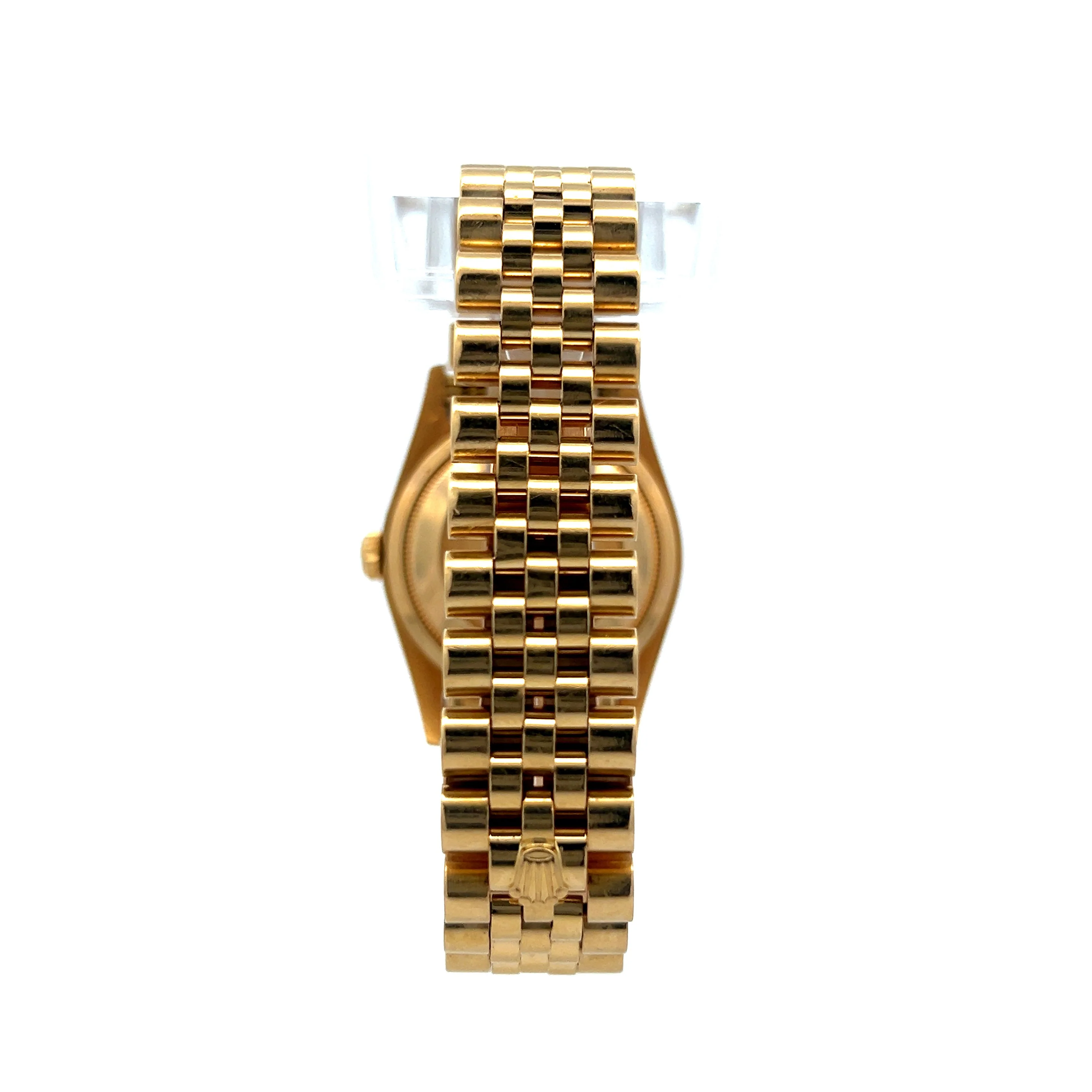 Rolex Datejust Jubilee Anniversary Diamond Dial Ref 16238 in 18k Yellow Gold - Image 4