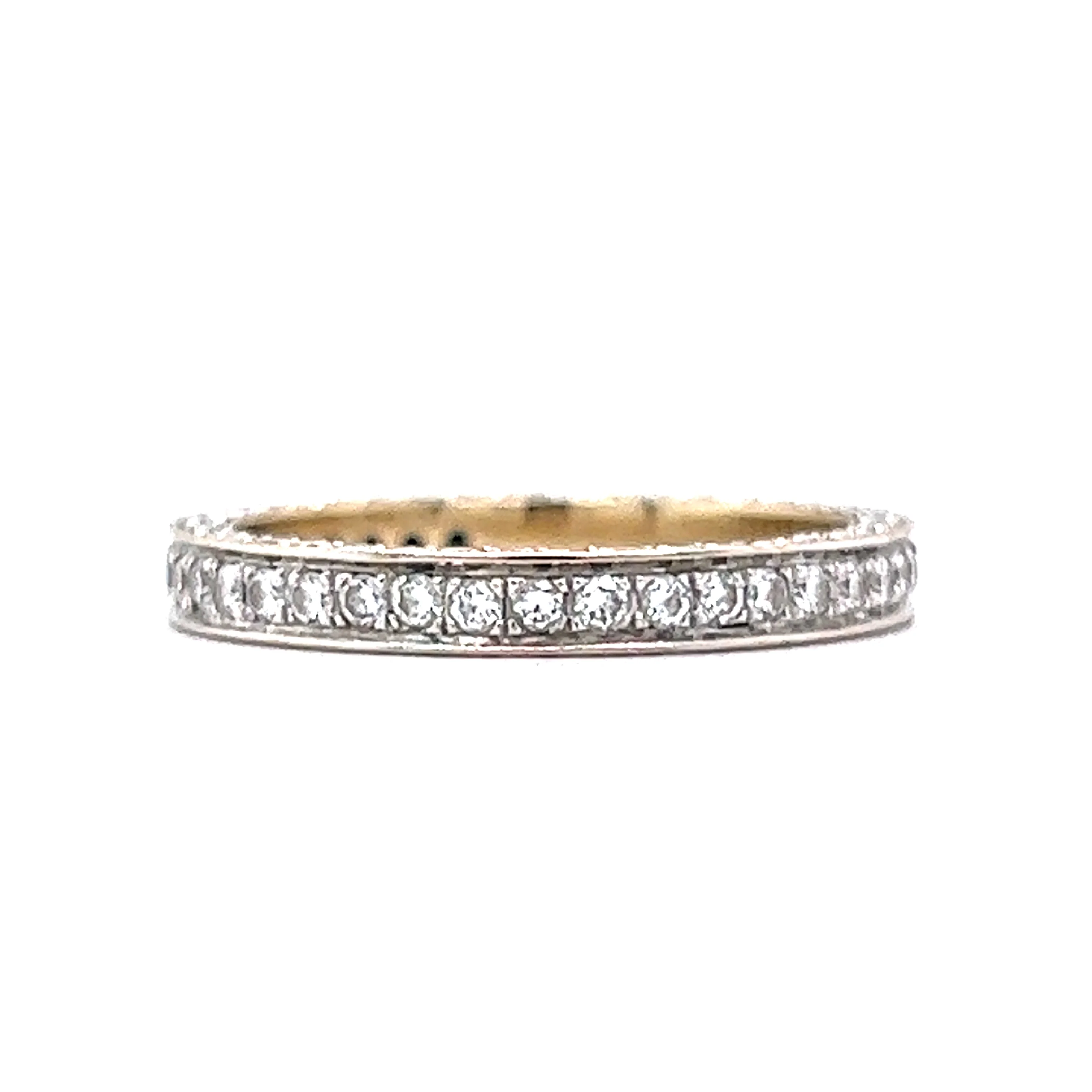 1.80 Diamond Eternity Channel Set Wedding Band in 14k White Gold - Image 2