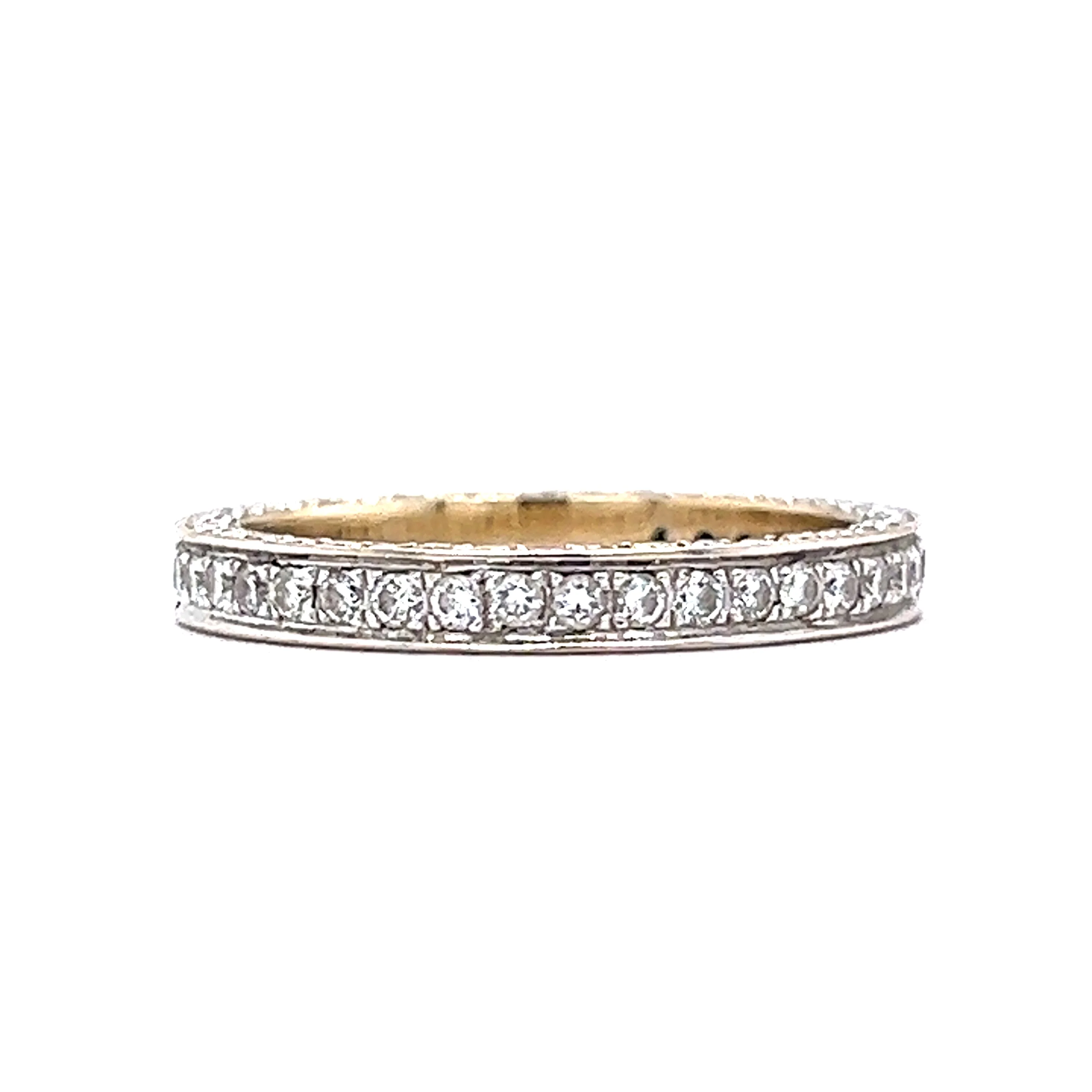 1.80 Diamond Eternity Channel Set Wedding Band in 14k White Gold - Image 3