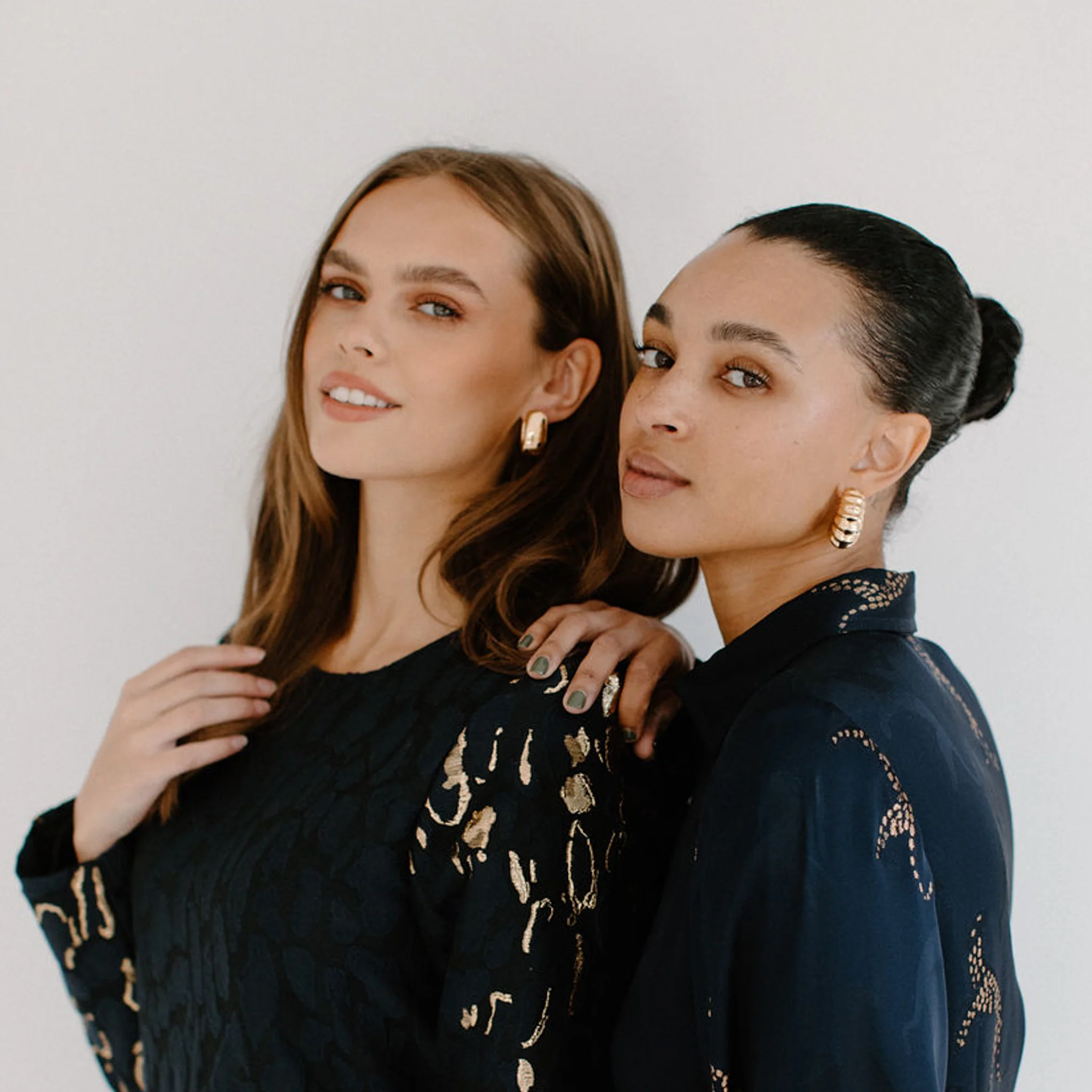 Filigree Jewelers x Eleanor Leftwich Scalloped Hoop Earrings - Image 8