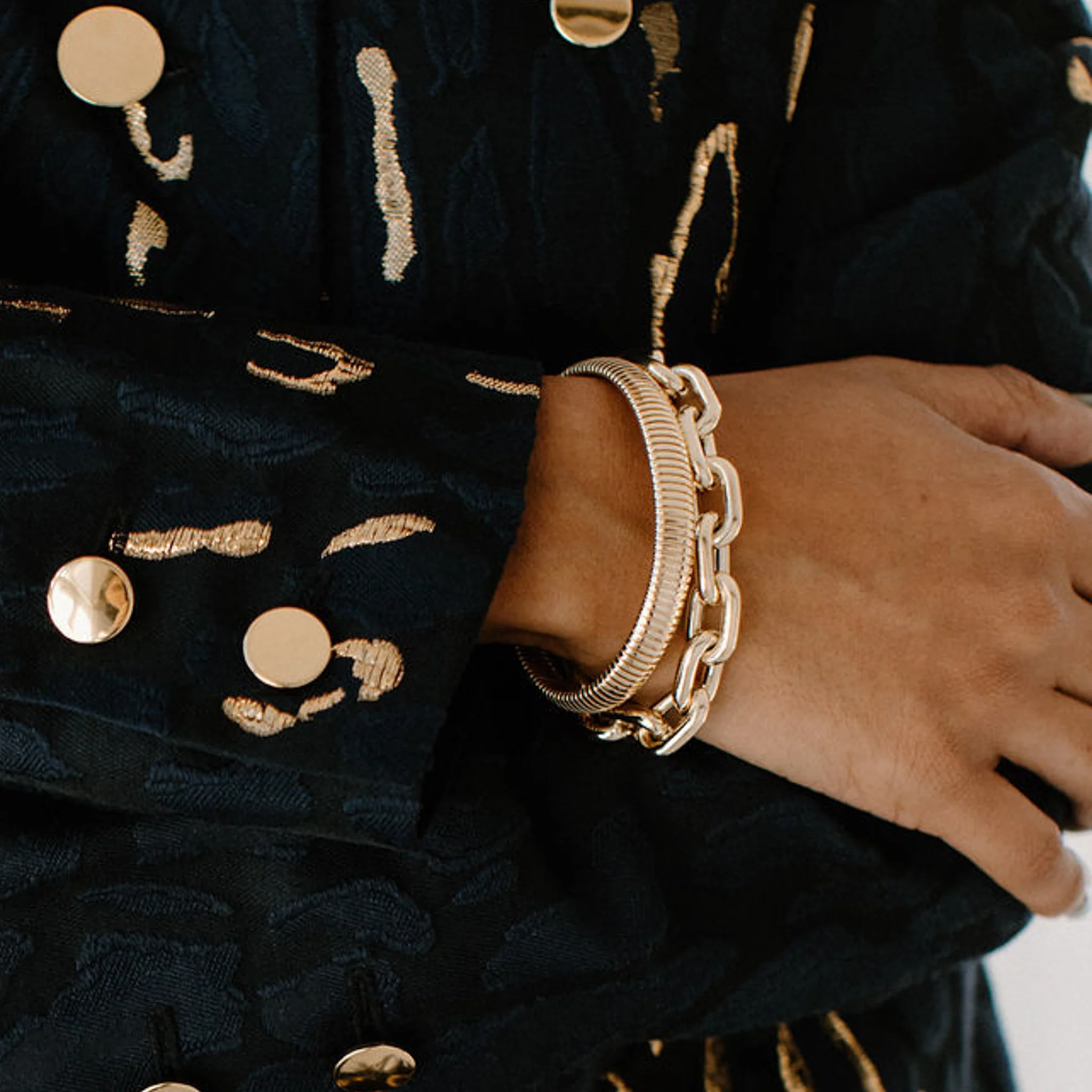 Filigree Jewelers x Eleanor Leftwich Tubogas Style Bracelet - Image 6